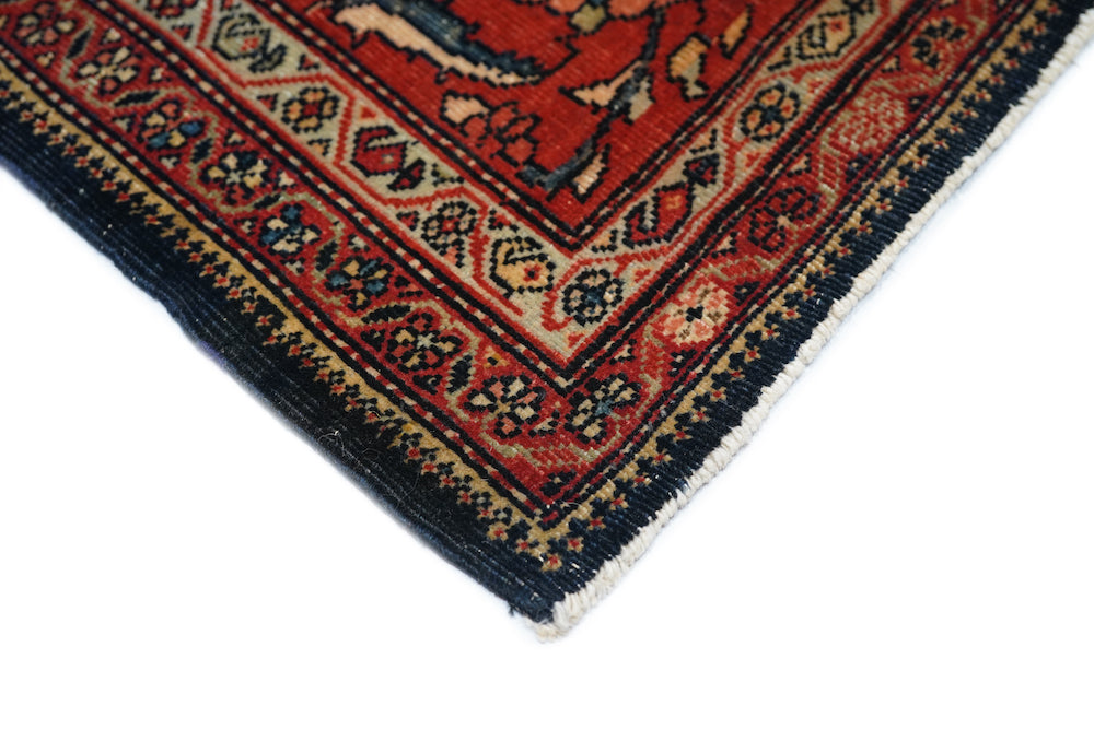Antique Farahan Sarouk Rug 4'3'' x 6'2''
