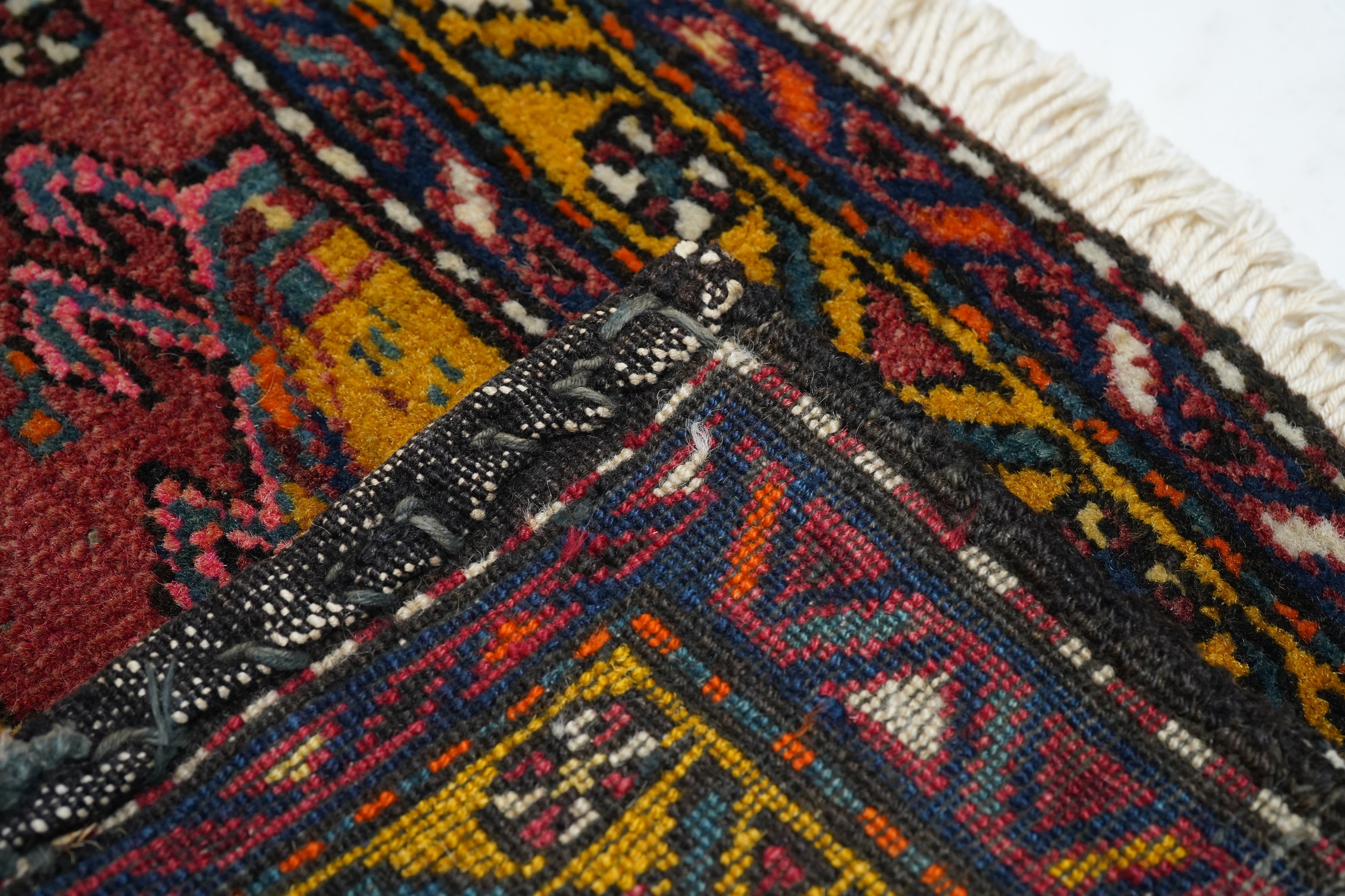 Vintage Afghan Rug 1'6'' x 3'7''
