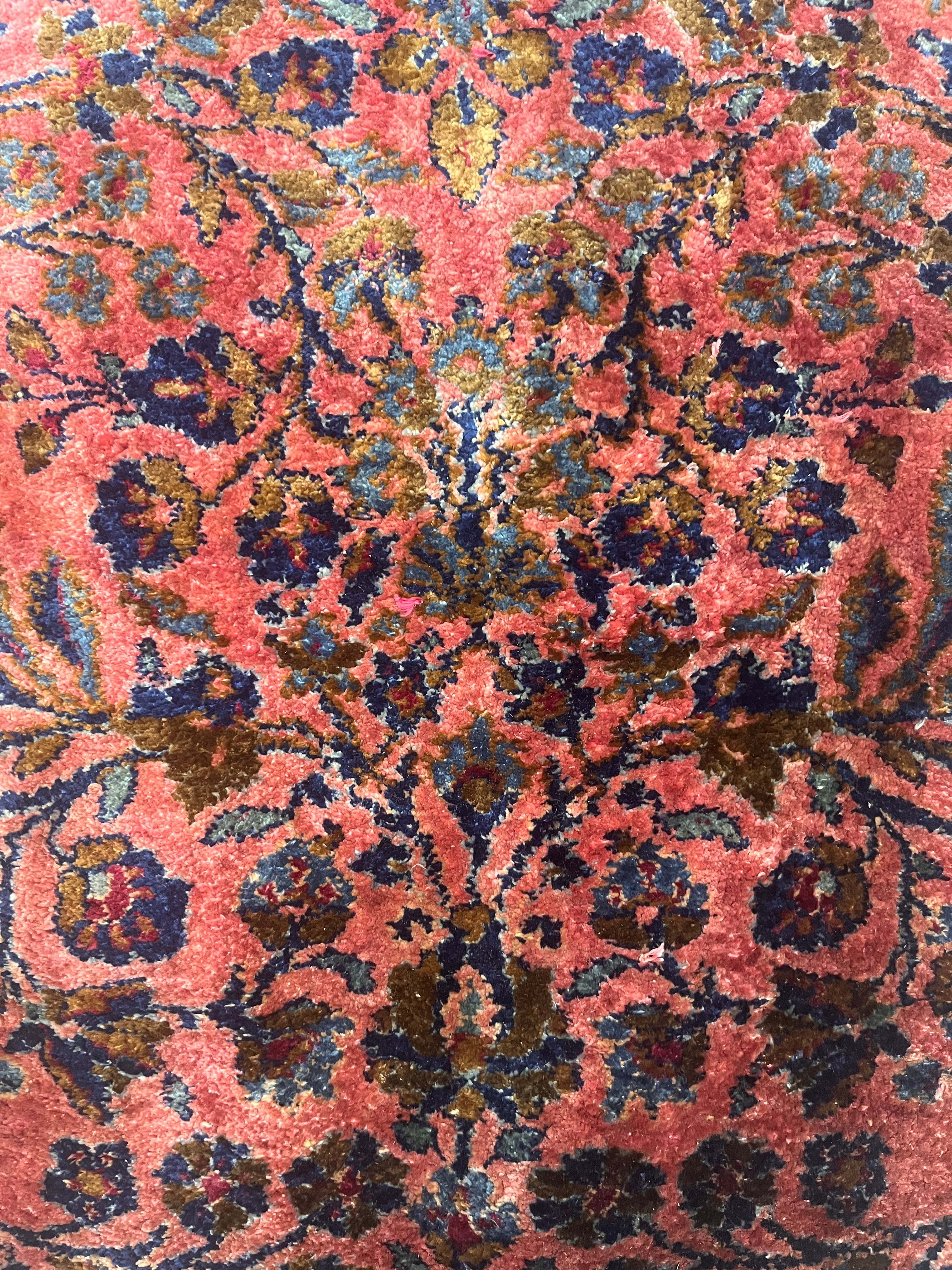 Antique Silk Kashan Rug 2' 0" x 3' 5''