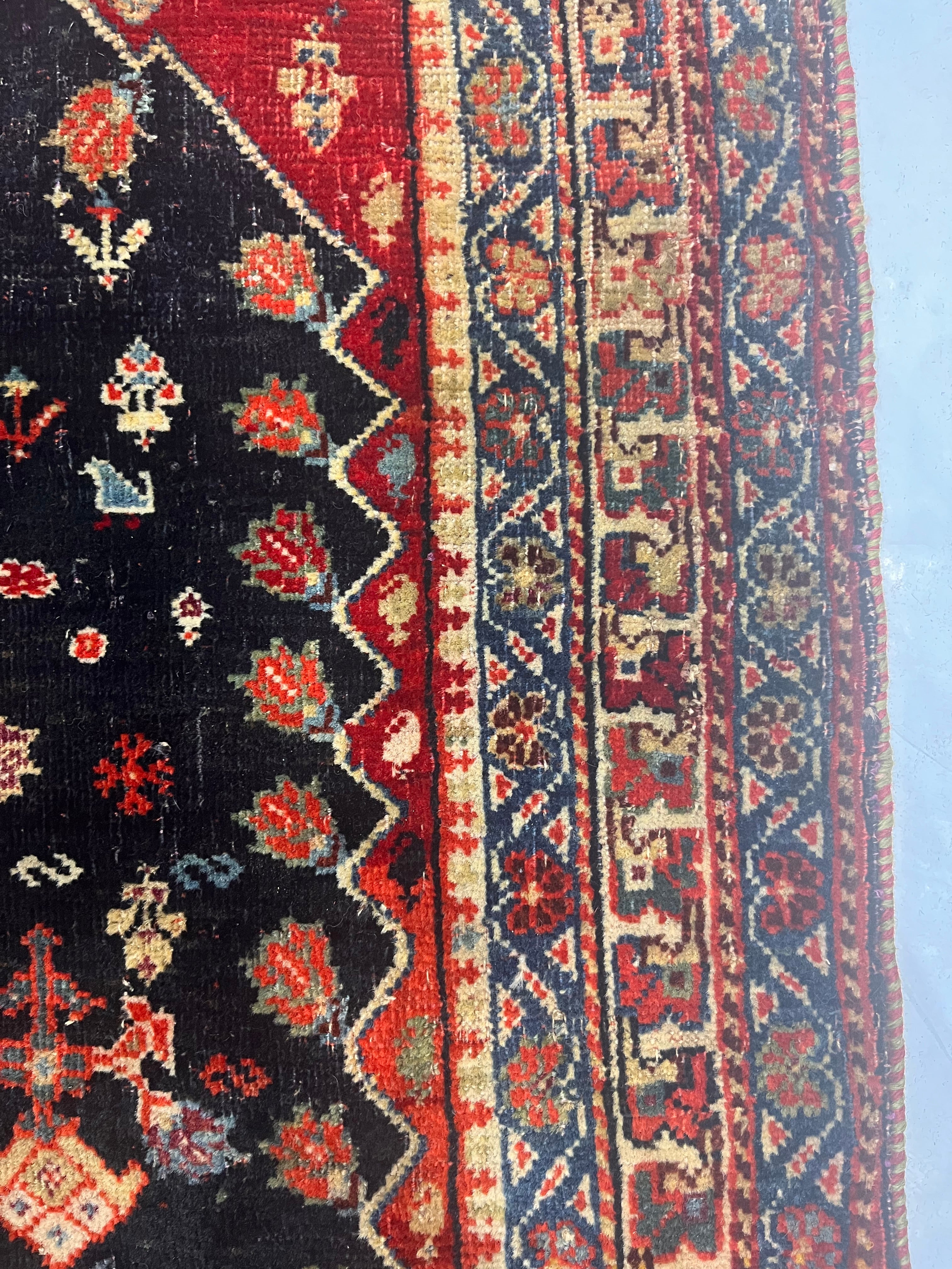 Antique Qashqai Rug 2' 7'' x 4' 6''