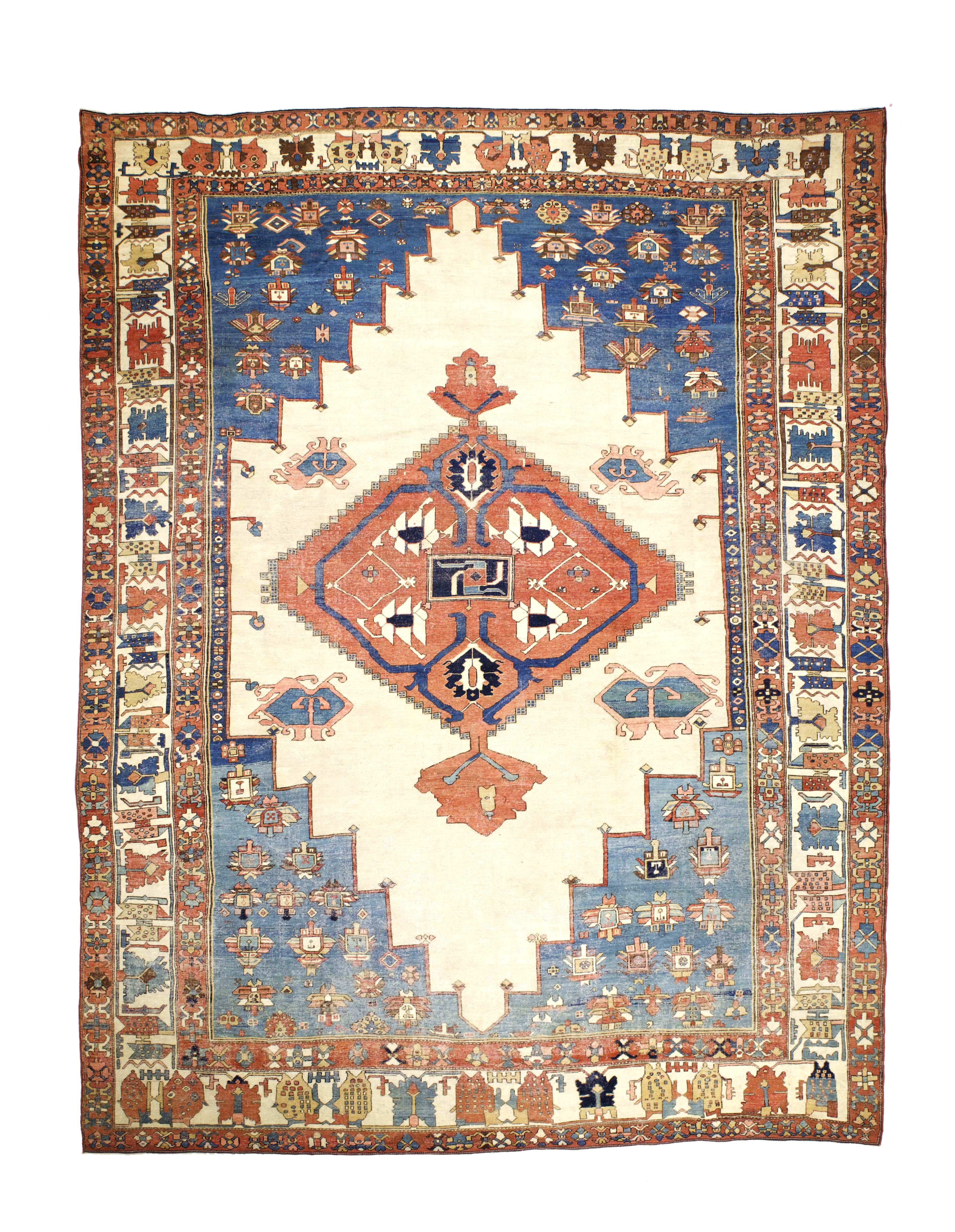 Antique Bakhshayesh Rug 11' 2'' x 15' 6''