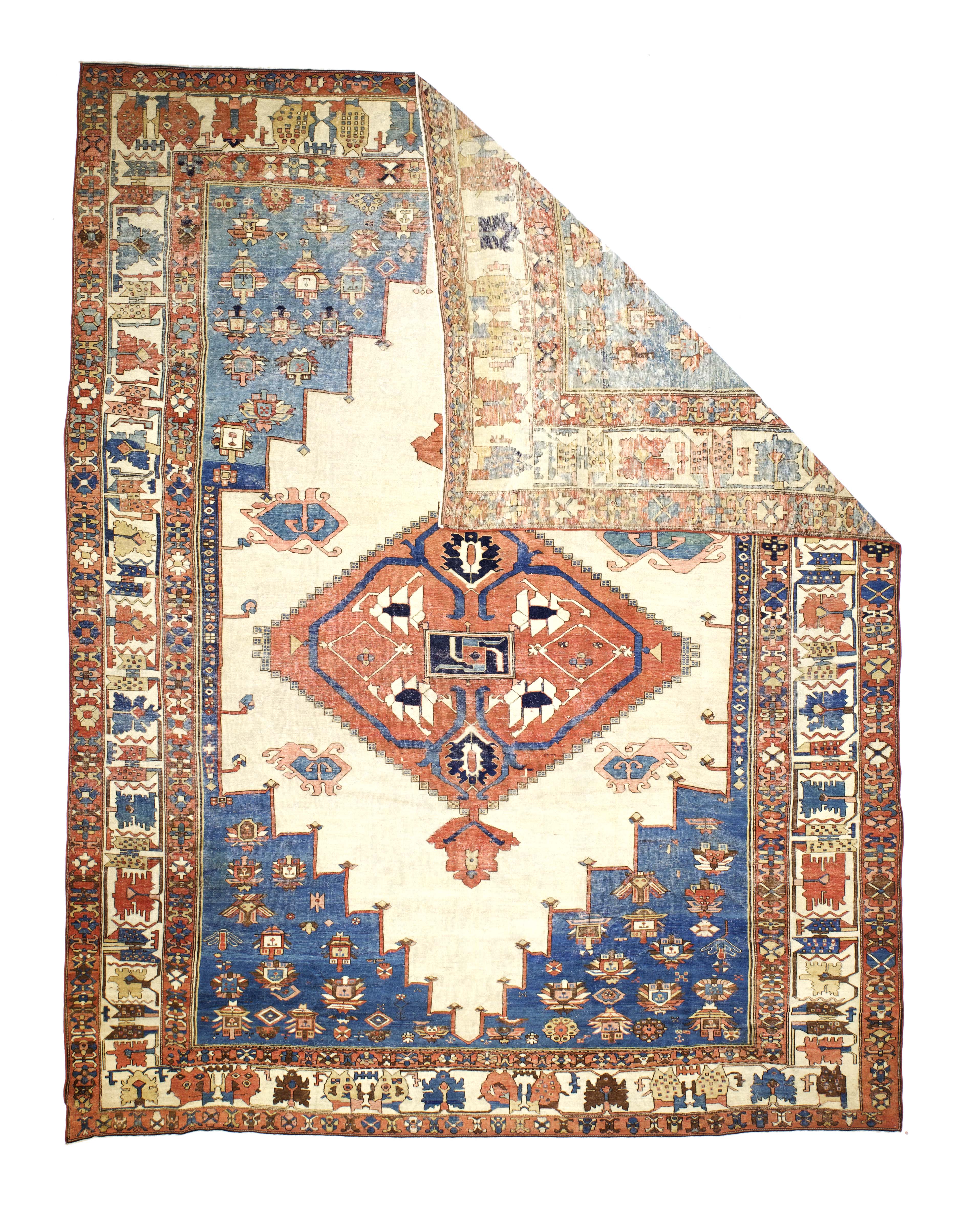 Antique Bakhshayesh Rug 11' 2'' x 15' 6''