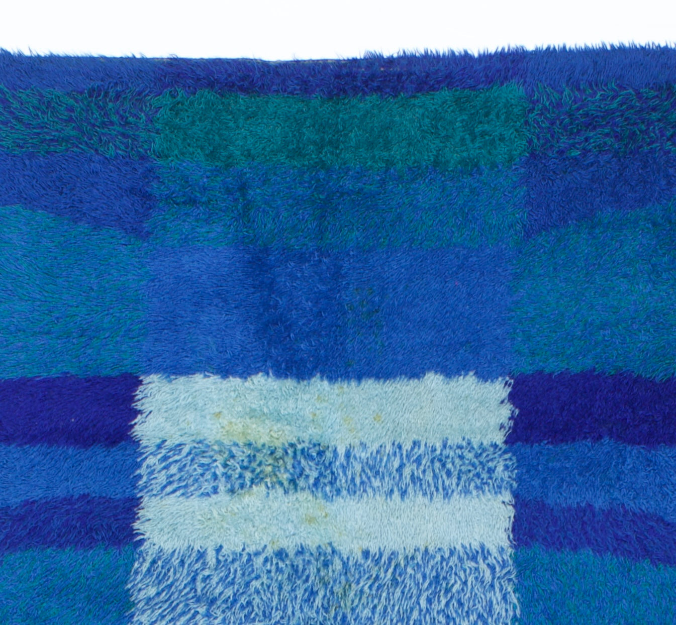 Scandinavian Artistic Mid Century Wool Rug 6' 6" x 9' 8"