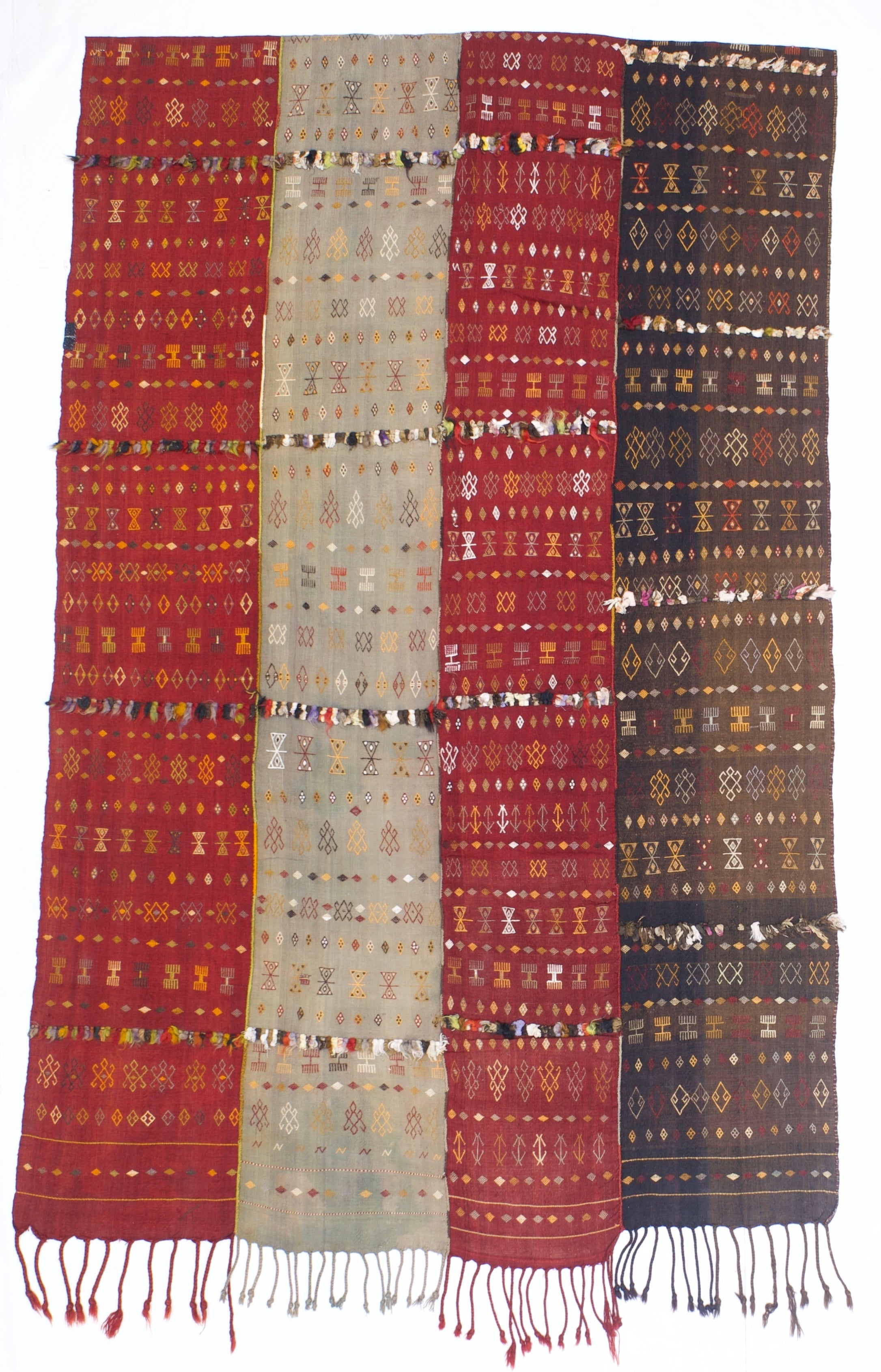 Fine Antique Uzbek Kilim Rug 5'9" x 10' 0''