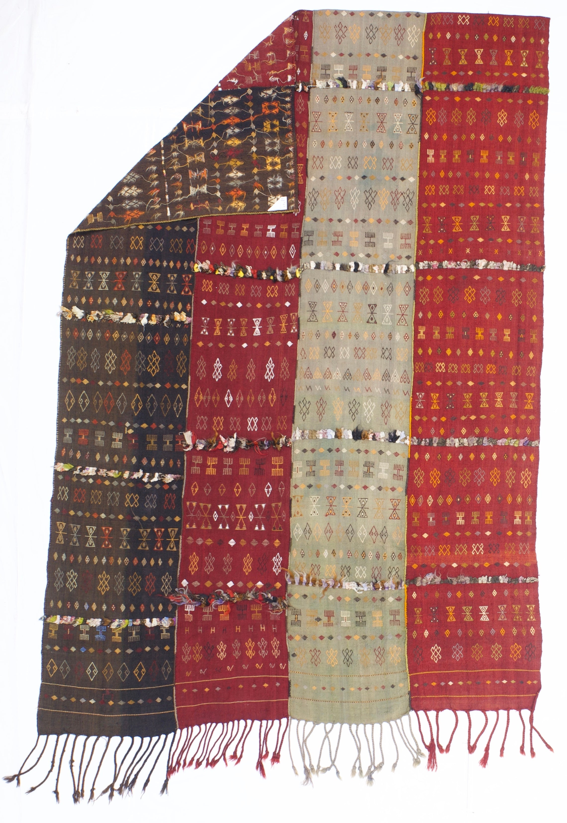 Fine Antique Uzbek Kilim Rug 5'9" x 10' 0"