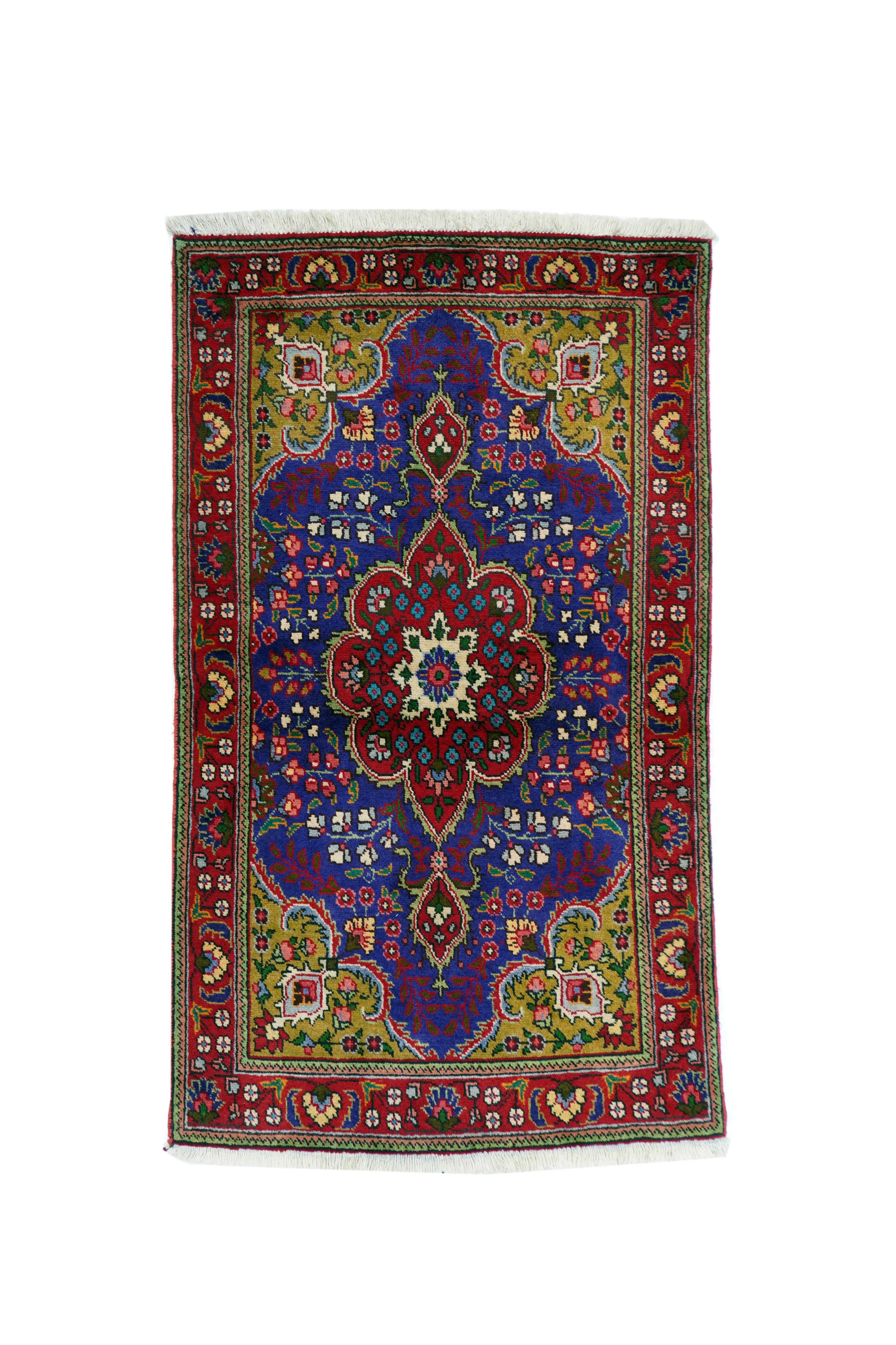 Vintage Tabriz Rug 3'2'' x 5'3''