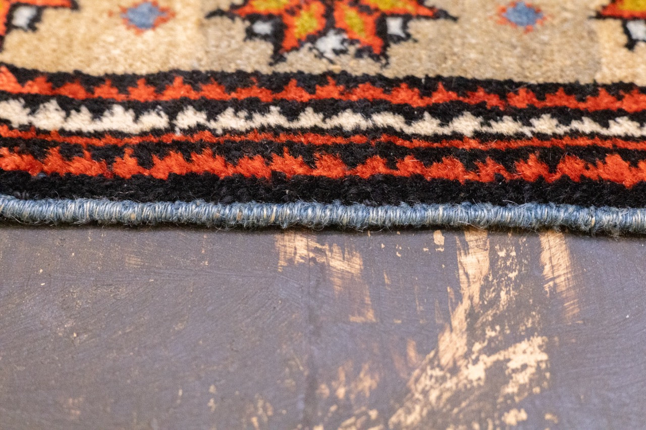 Antique Bakhshayesh unusual Tree Design Rug 4' 2" x 6' 11"