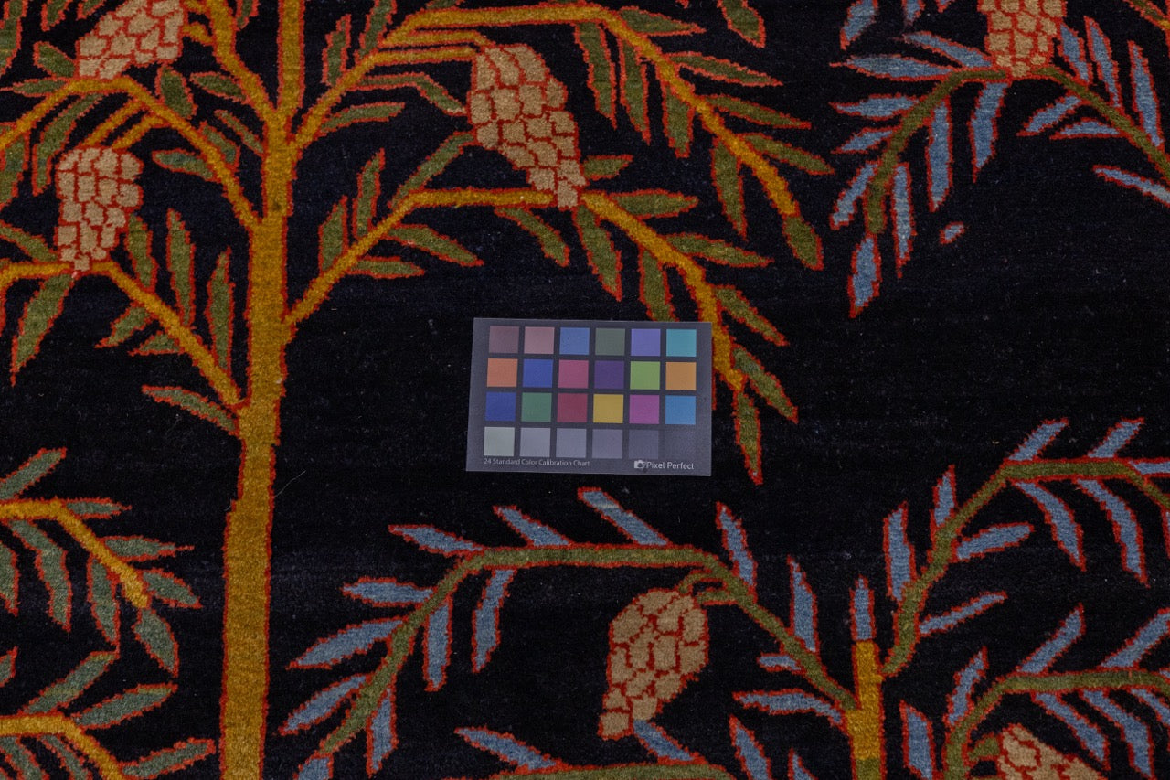 Antique Bakhshayesh unusual Tree Design Rug 4' 2" x 6' 11"