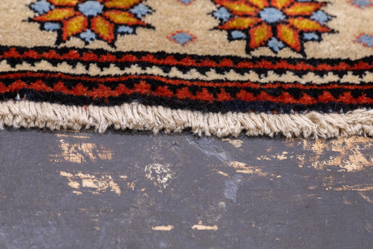 Antique Bakhshayesh unusual Tree Design Rug 4' 2" x 6' 11"