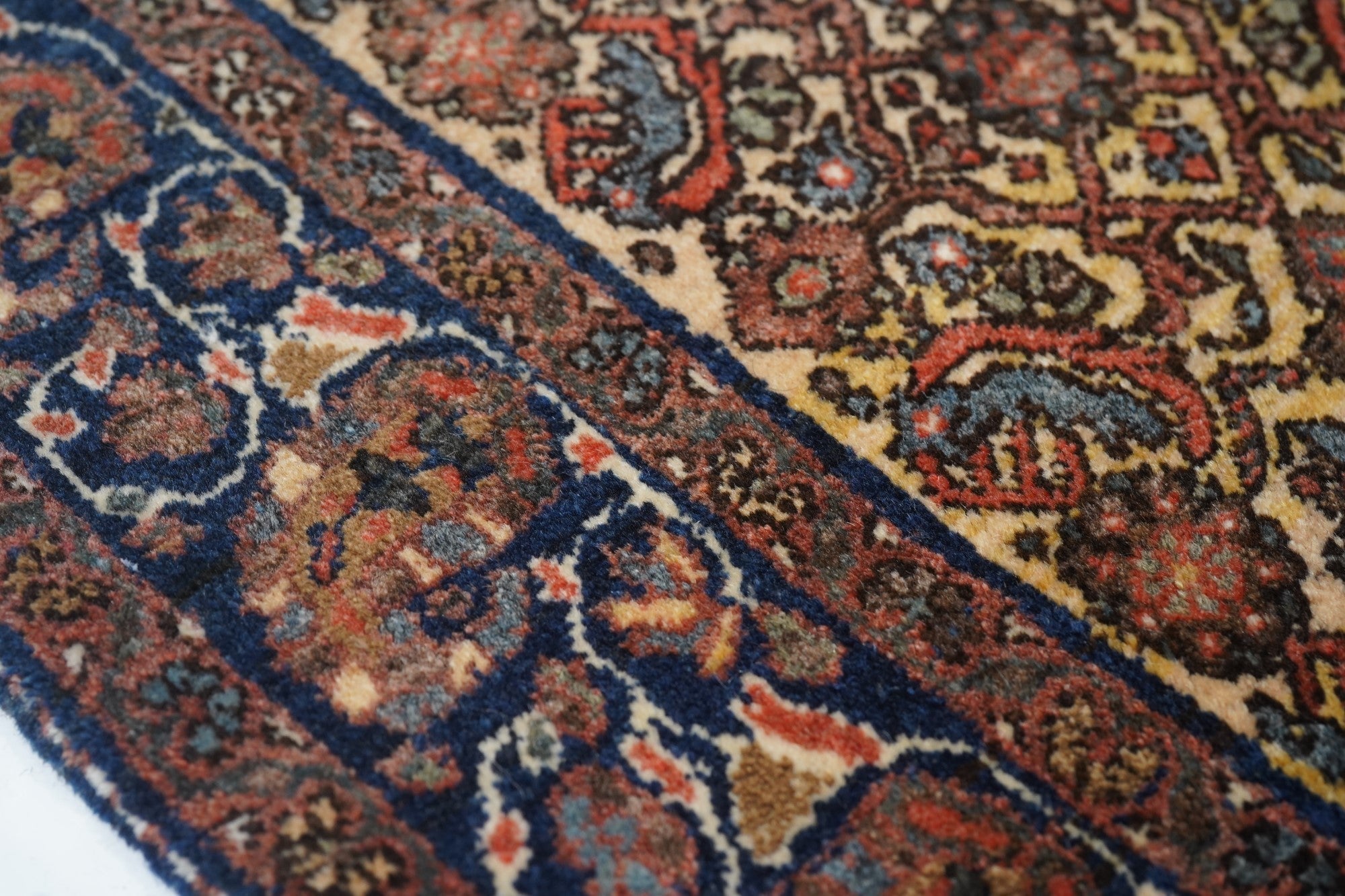 Antique Sarouk Rug 3'4'' x 4'10''