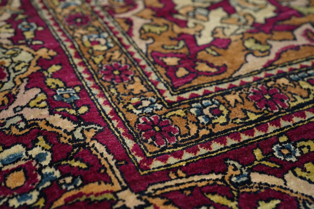 Antique Tehran Rug 4'8'' x 7'4''
