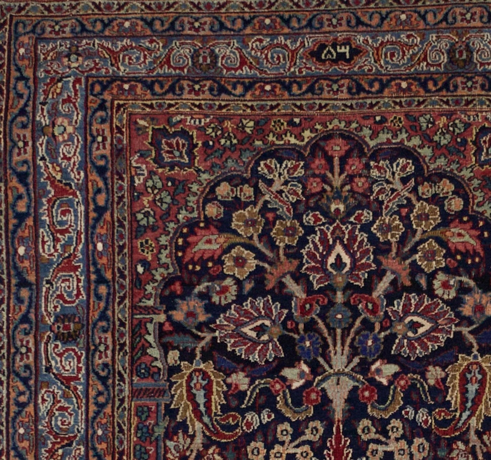 Fine Antique Khorasan Rug 4'0" x 6' 0"