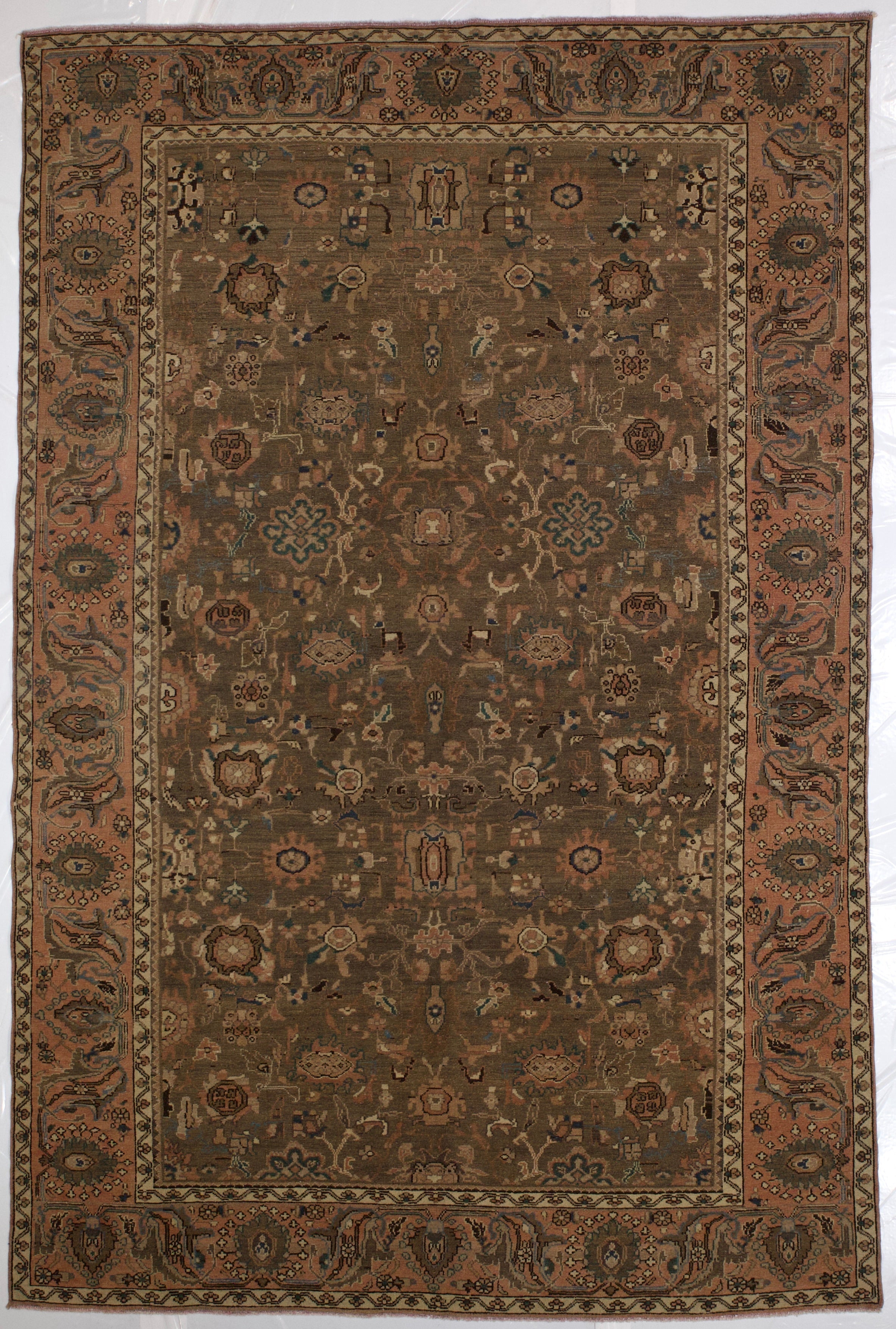 Vintage Tehran Rug 6' 9" x 10' 4''