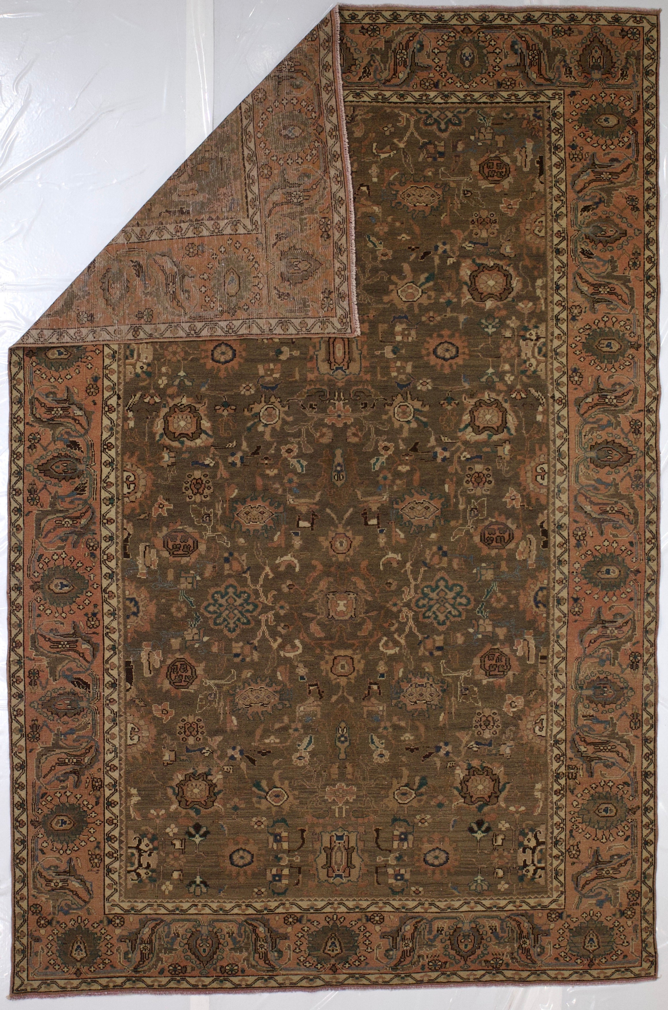 Vintage Tehran Rug 6' 9" x 10' 4''
