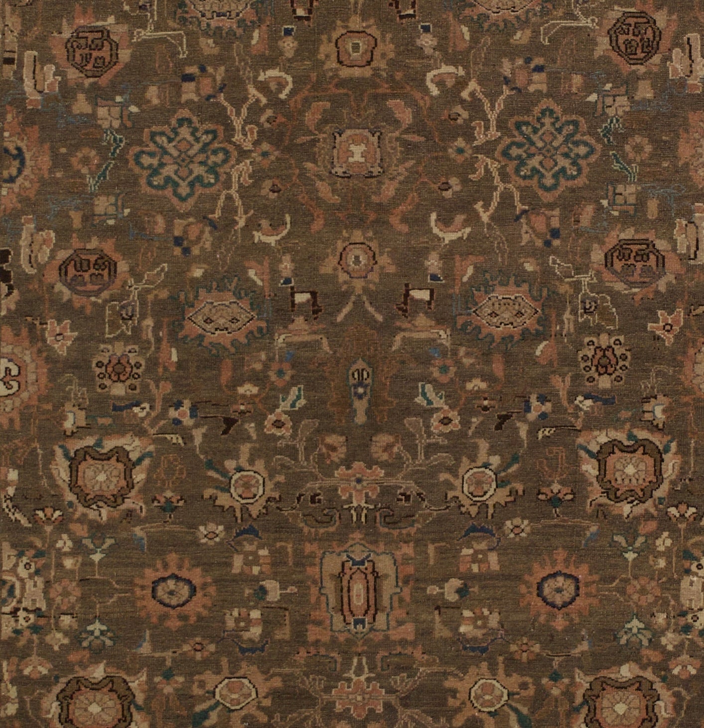 Vintage Tehran Rug 6' 9" x 10' 4''