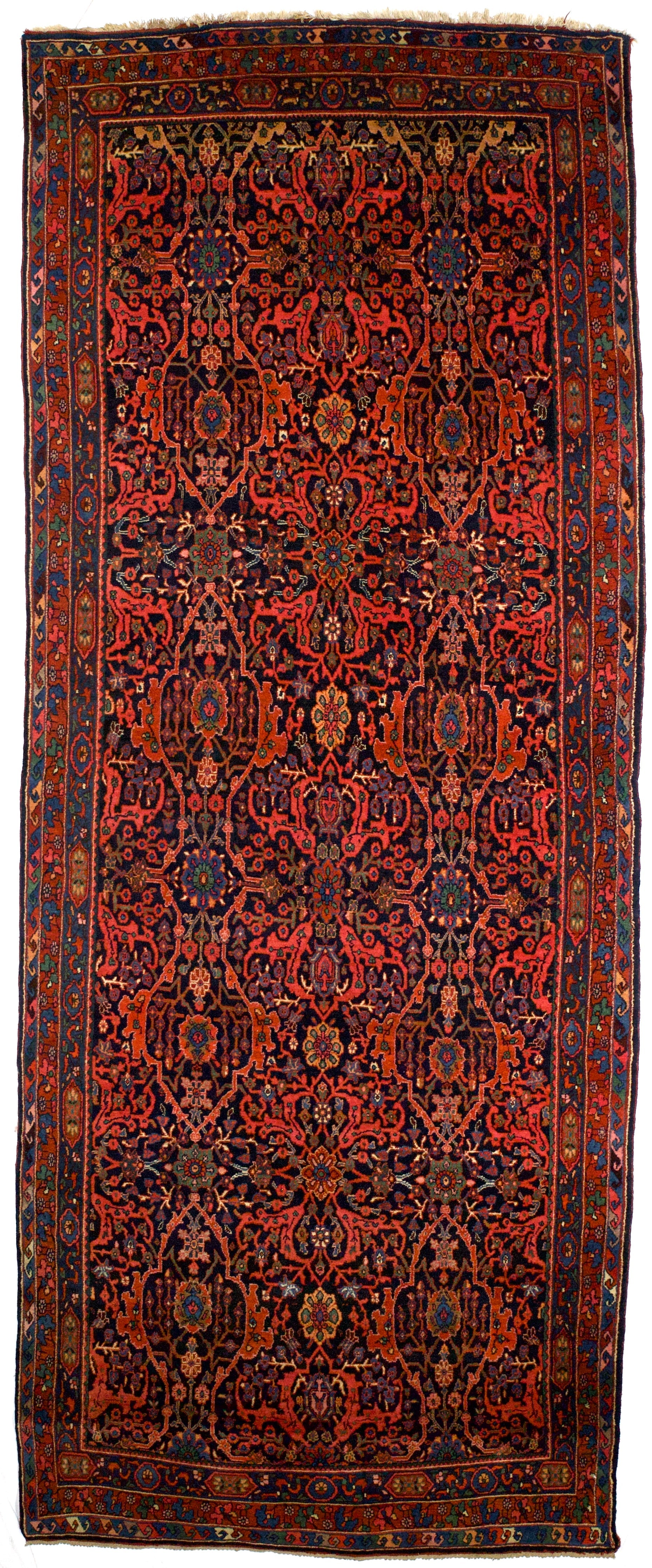 Antique Bidjar Rug 5'4" x 13' 7"