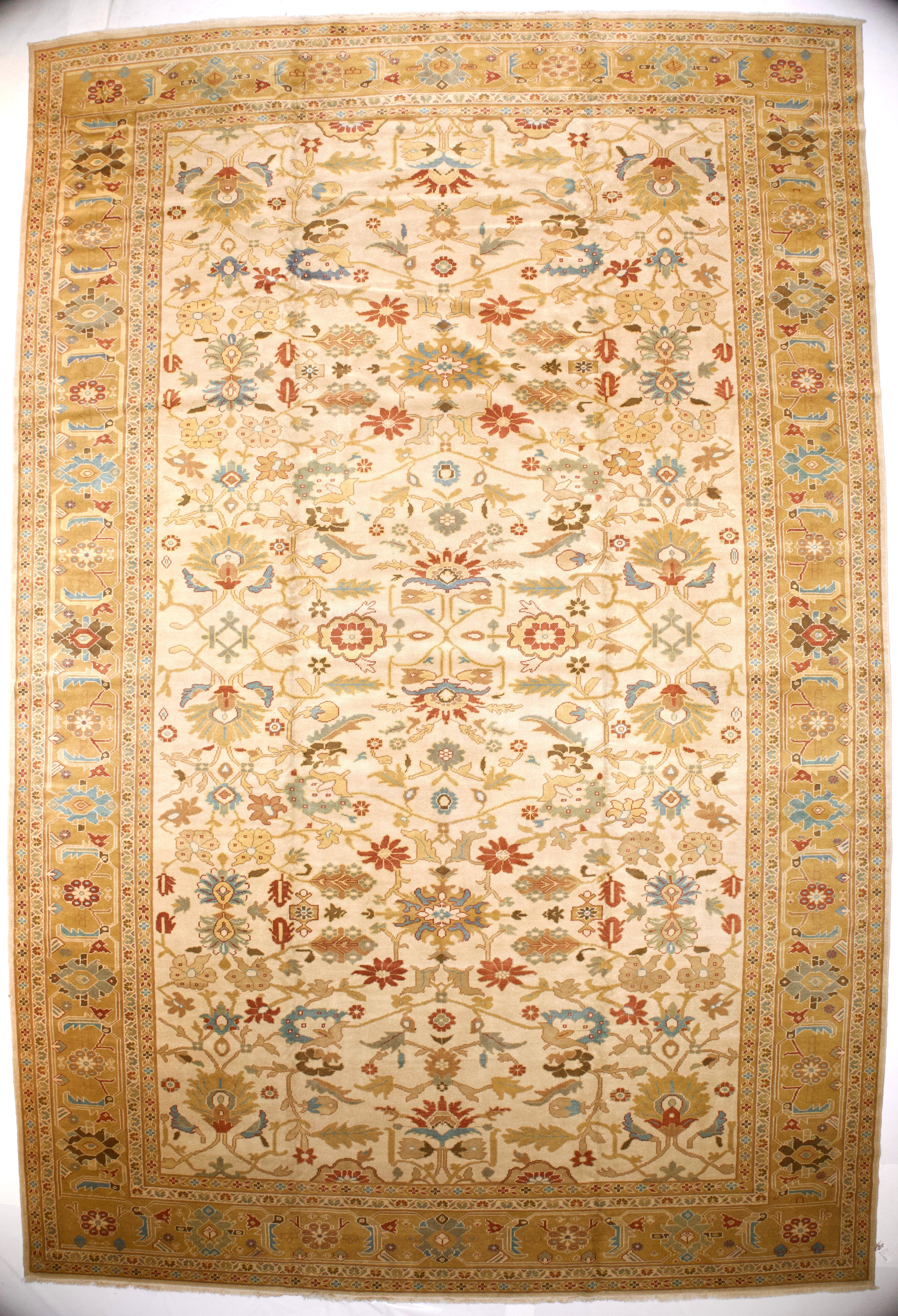 Fine Vintage Mahal Rug 12' 7'' x 19'0"