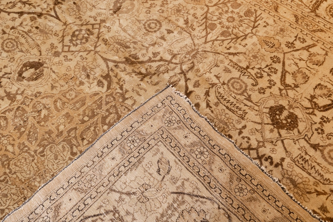 Vintage Tabriz 12'11" x 17' 4''