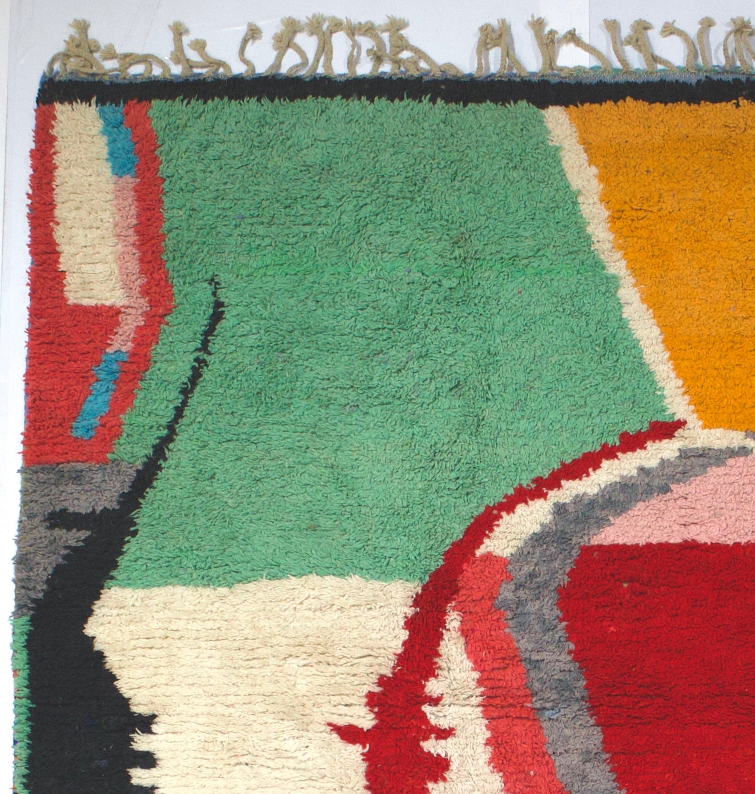 Vintage Moroccan Wool Rug 9' 0" x 11' 10''