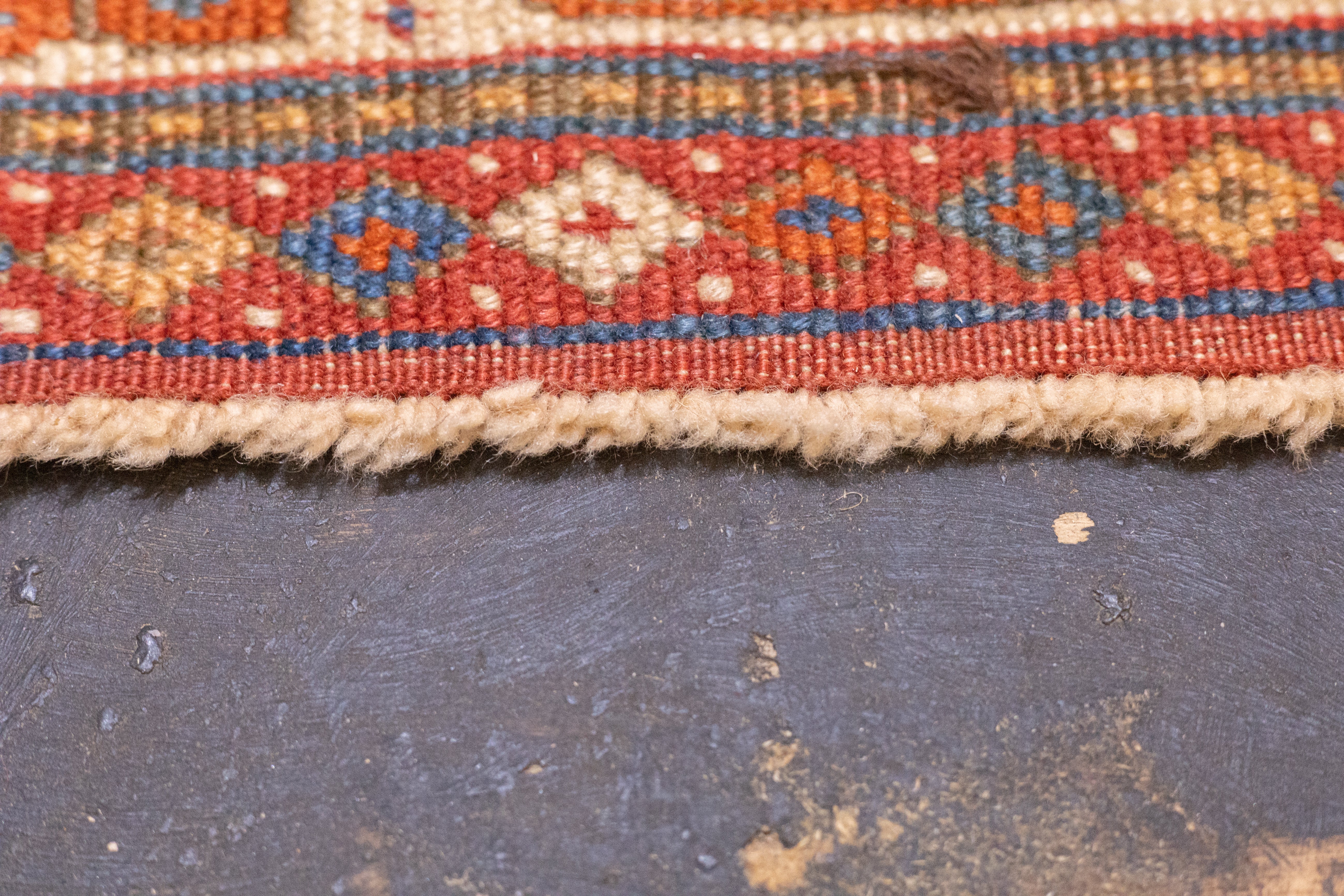 Antique Afshar Rug 4'1" x 5' 6"