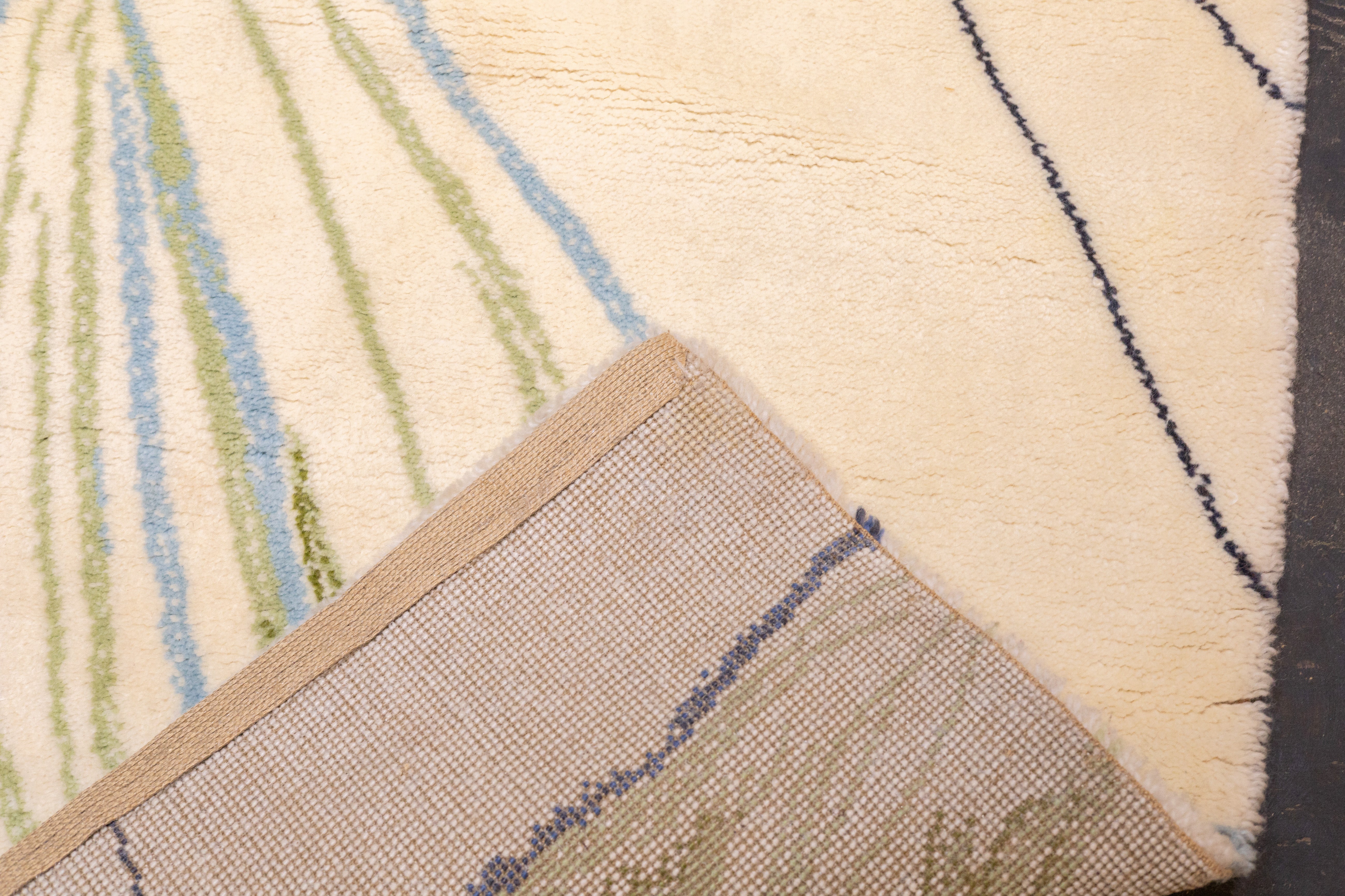 Fine Artistic Rug. Design after Salvador Dali Wool 4' 7" x 6' 6"