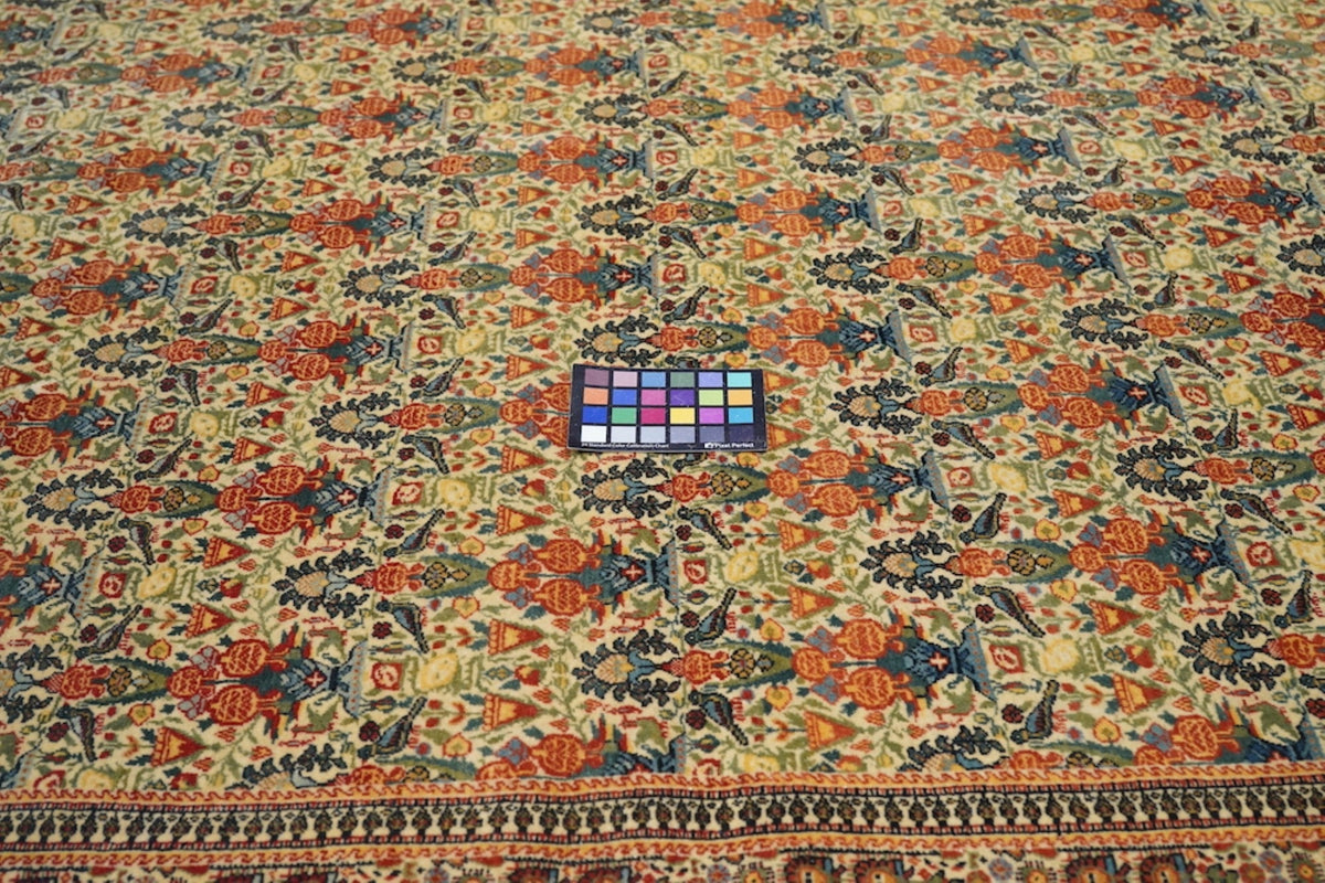 Extreamly Fine Antique Tehran Rug 4'9'' x 6'8''