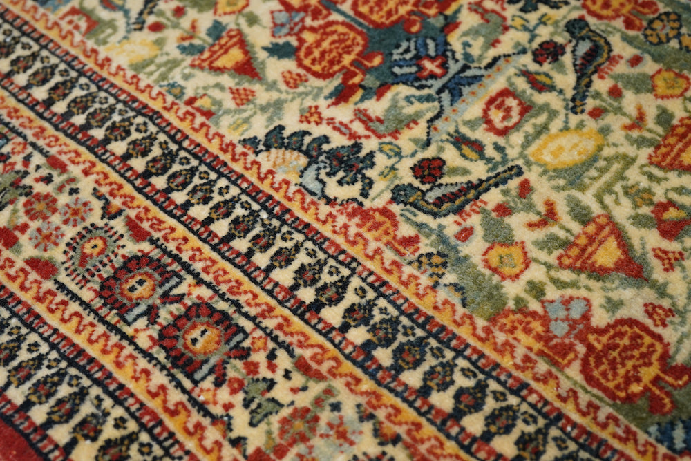 Extreamly Fine Antique Tehran Rug 4'9'' x 6'8''