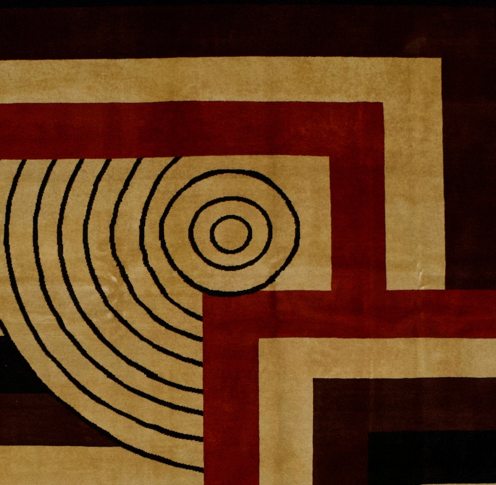 French Artistic Design Rug 7'9" x 9' 9"