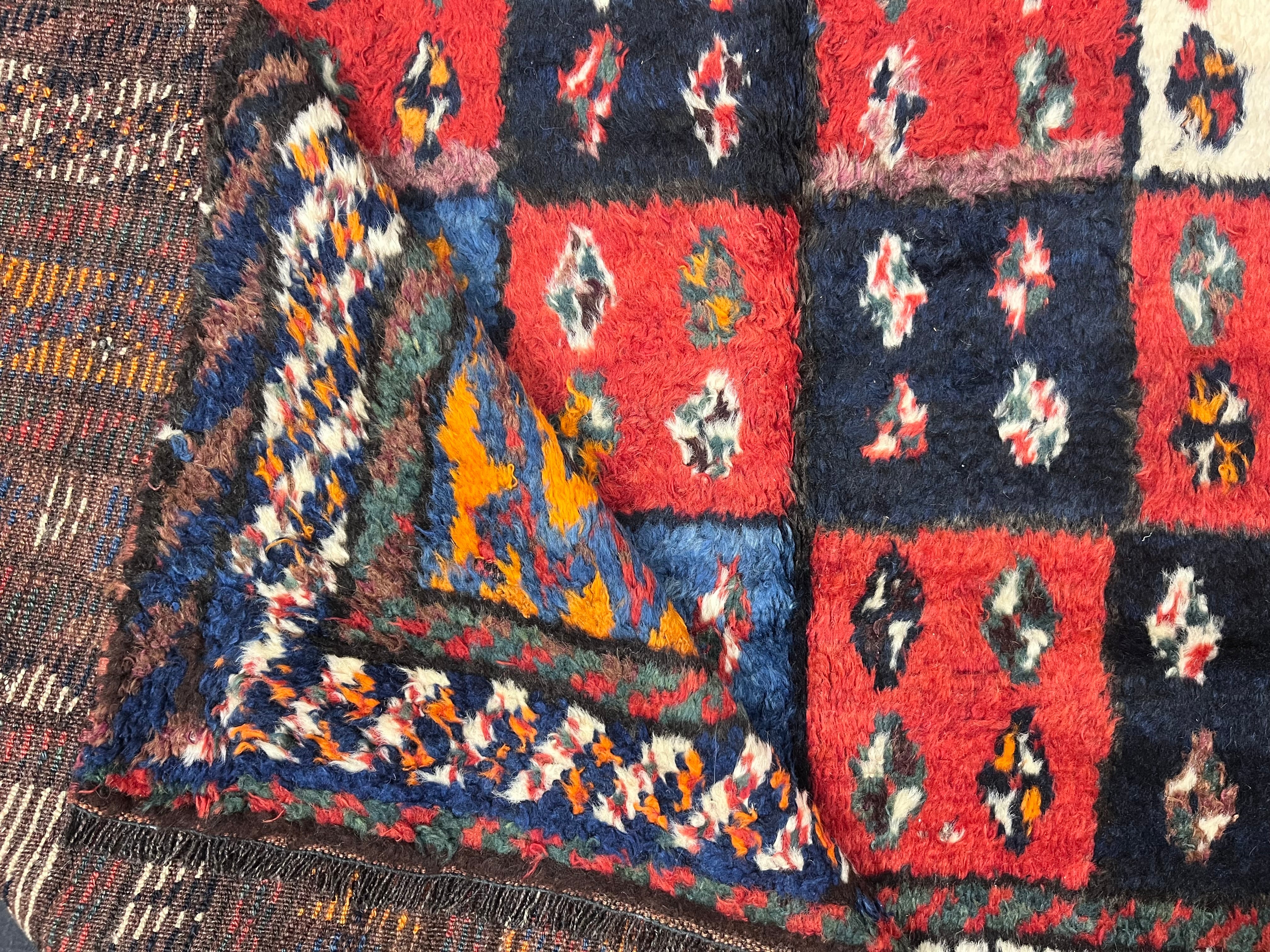 Antique Tribal Lori Rug 6'1" x 7' 6"
