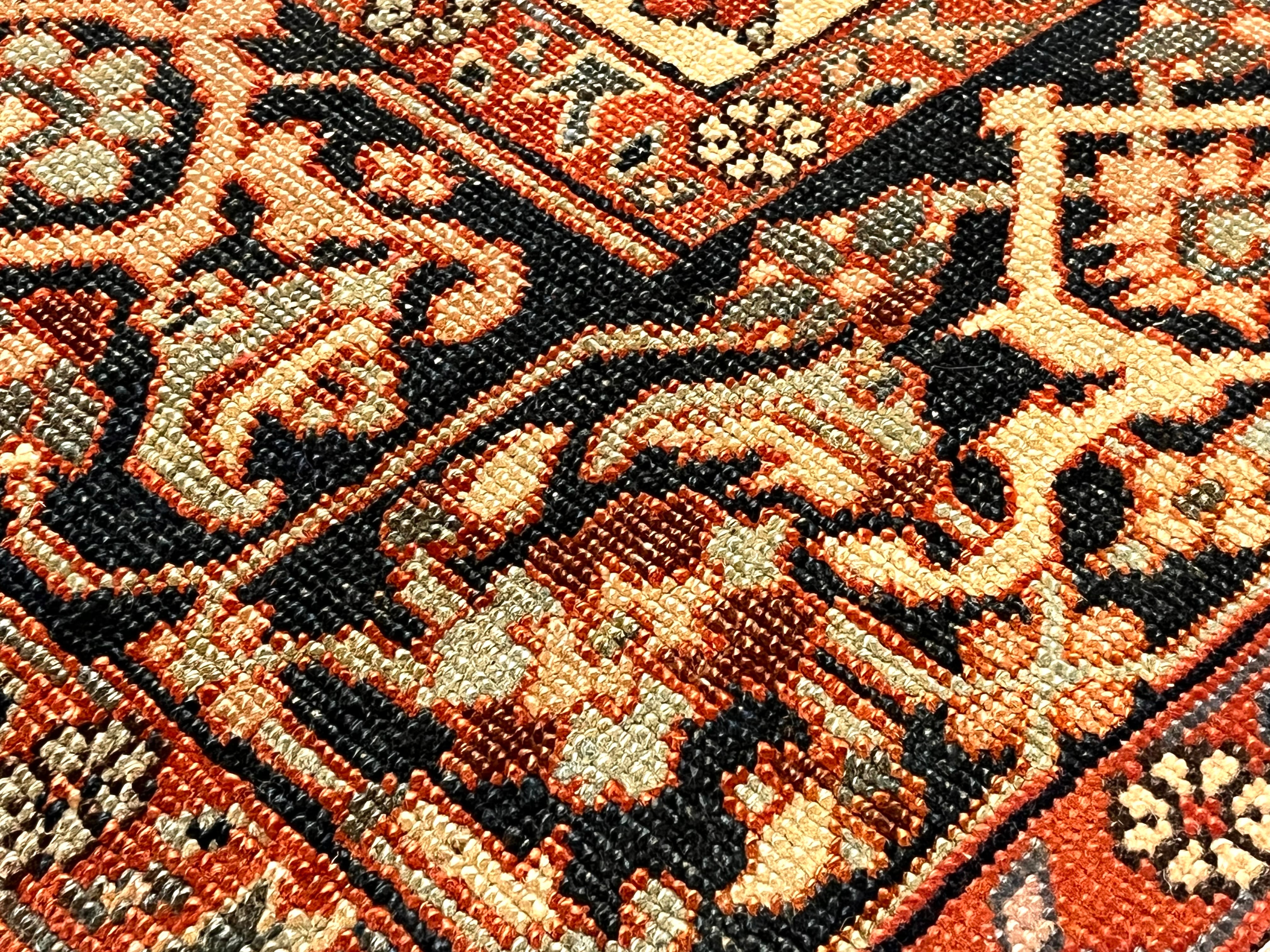 Antique Heriz/Serapi Rug 5'1" x 6' 1"