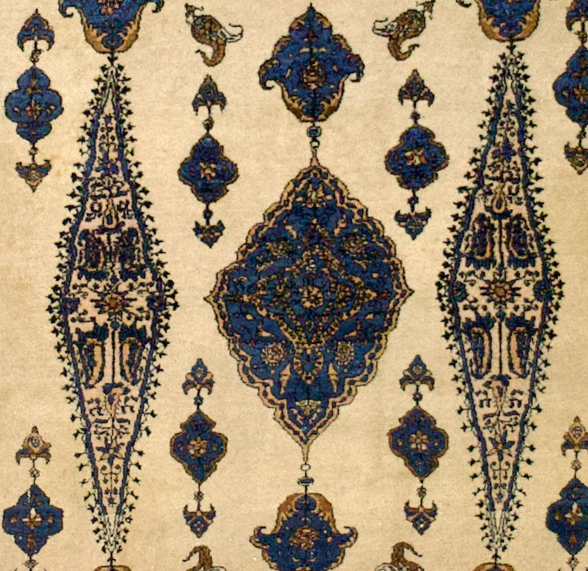 Antique Persian Bidjar Rug 4' 0" x 7' 1"