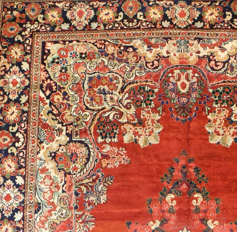 Vintage Mahal Rug 10' 10'' x 17' 7''