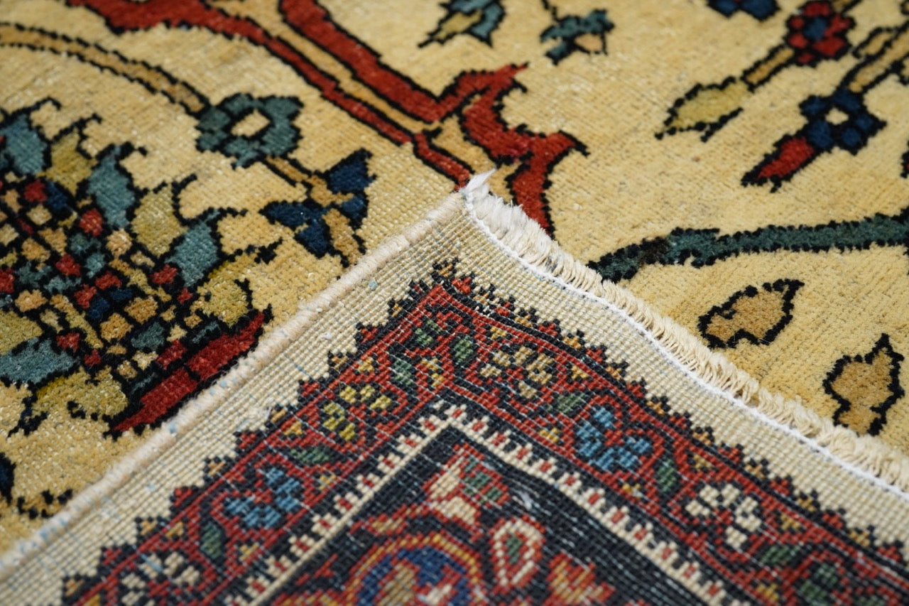 Antique Farahan Sarouk Rug 4' 4" x 6' 6"