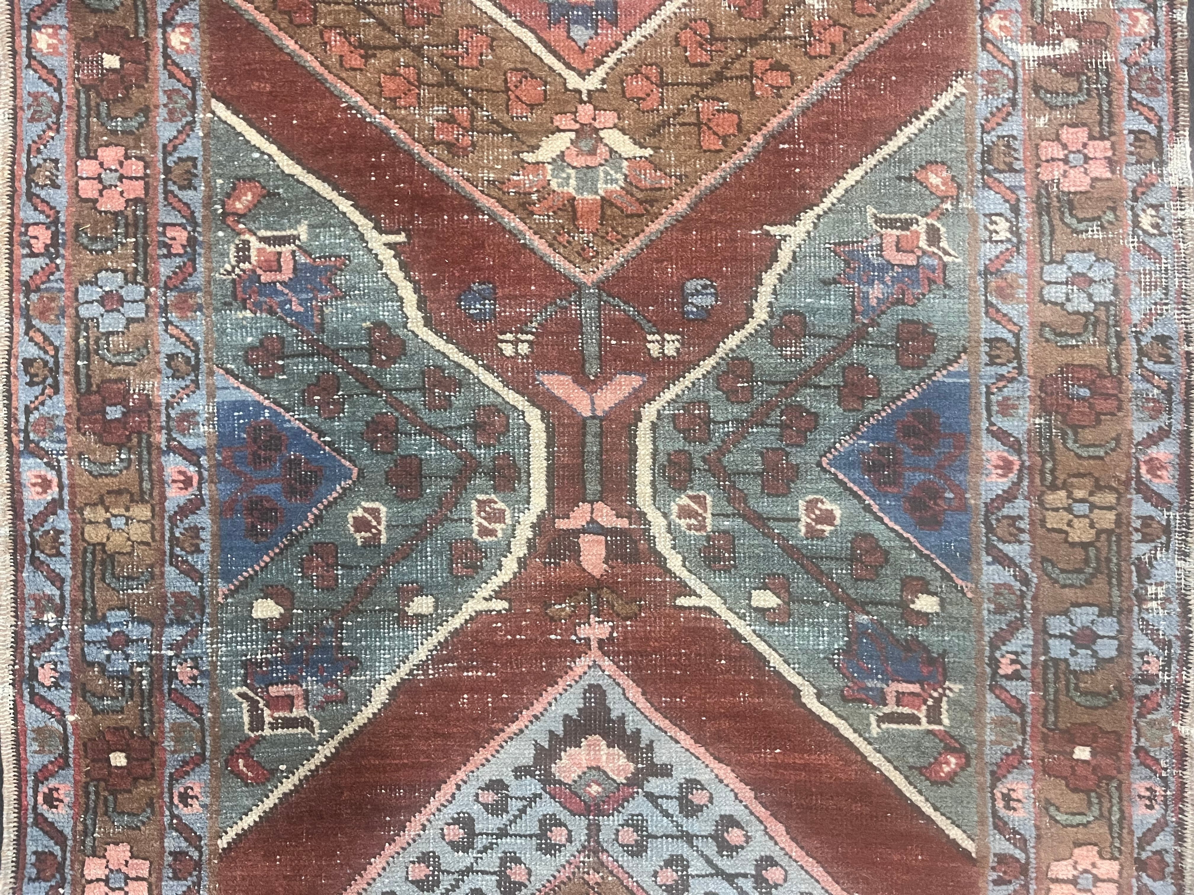 Antique Bakhshayesh Rug 2'9" x 9' 3''