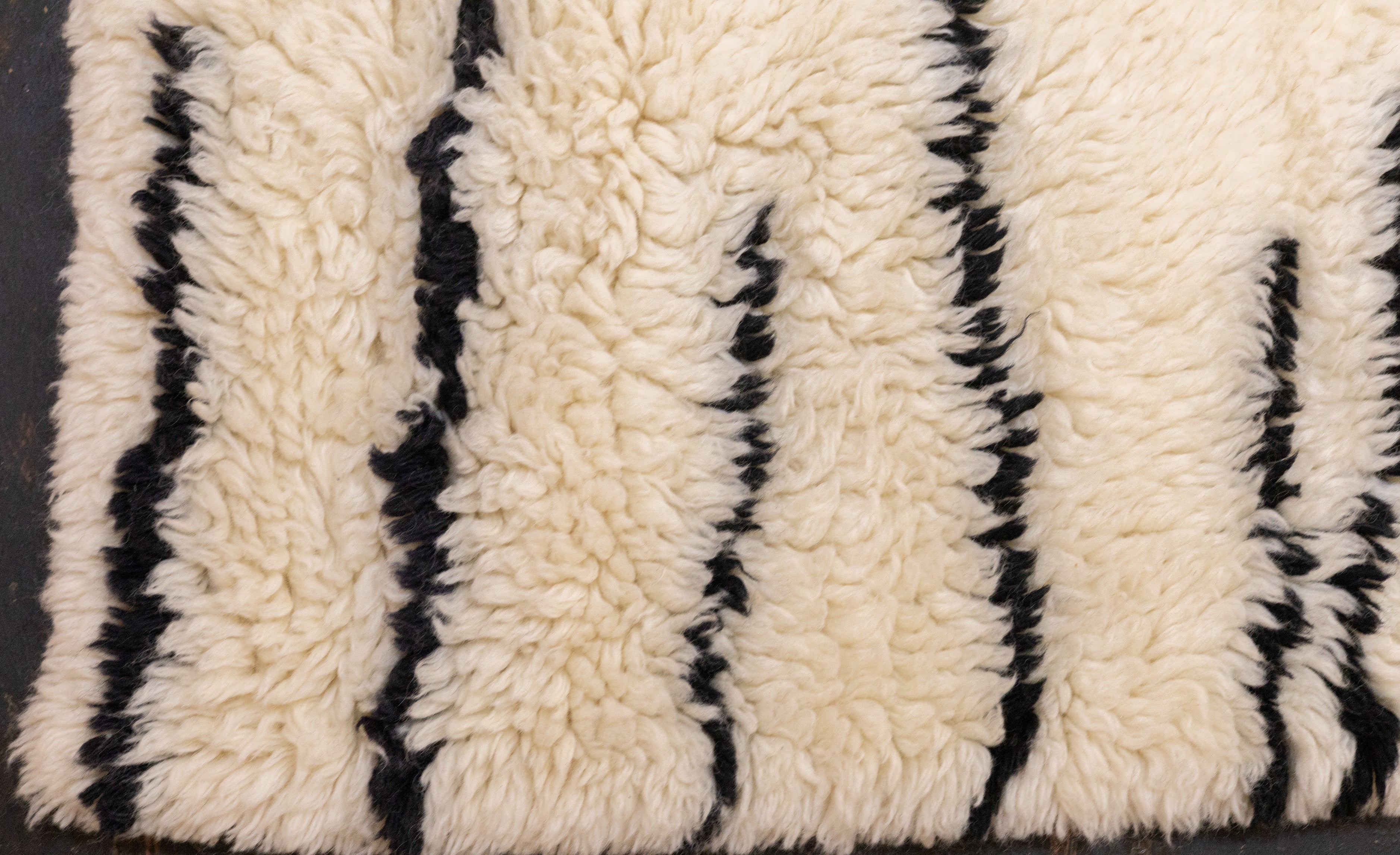 Fine Vintage Moroccan Wool Rug 9'5'' x 11'11''