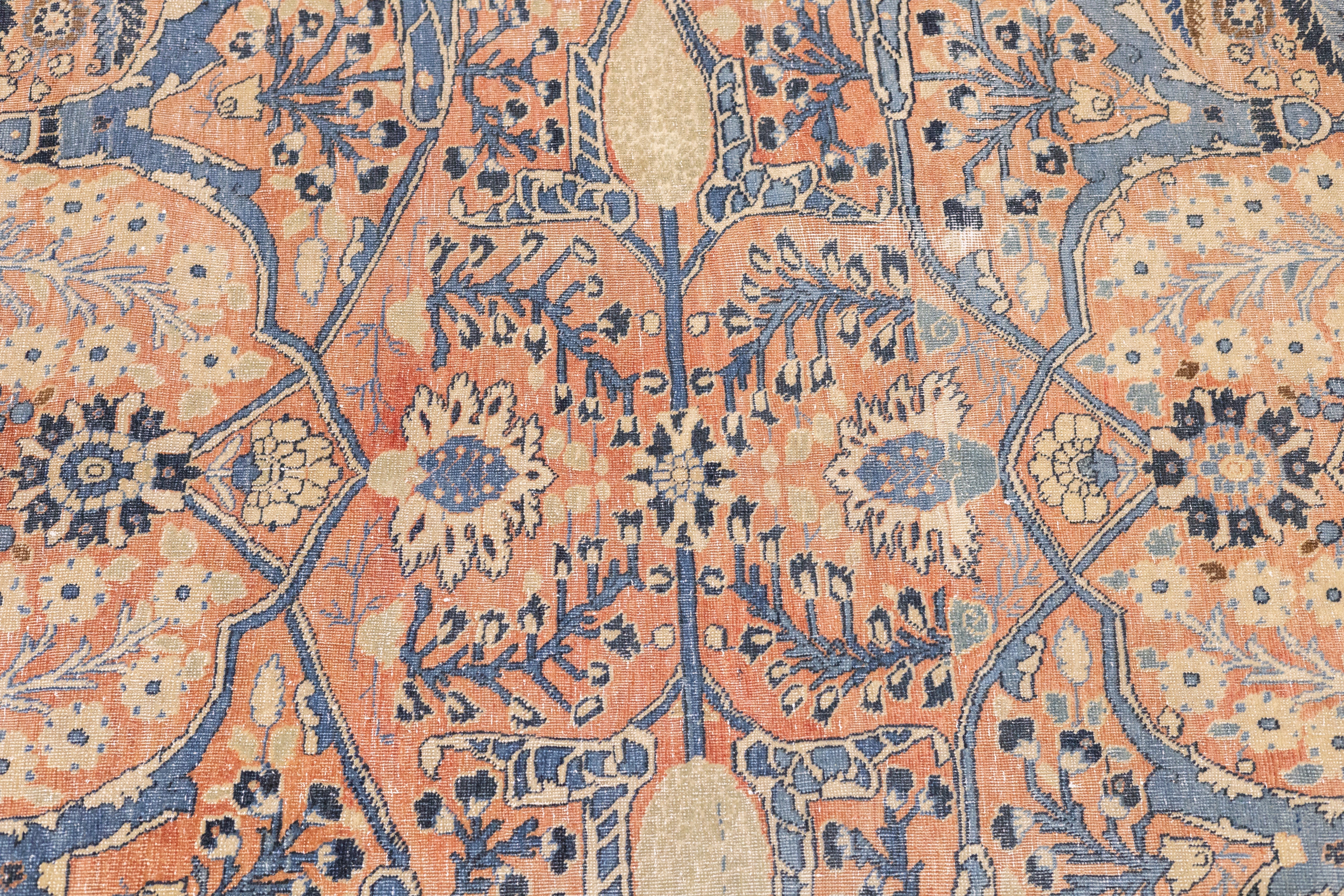 Extremely Fine and Rare Antique Haji Jalil Tabriz 11' 0" x 15' 3"