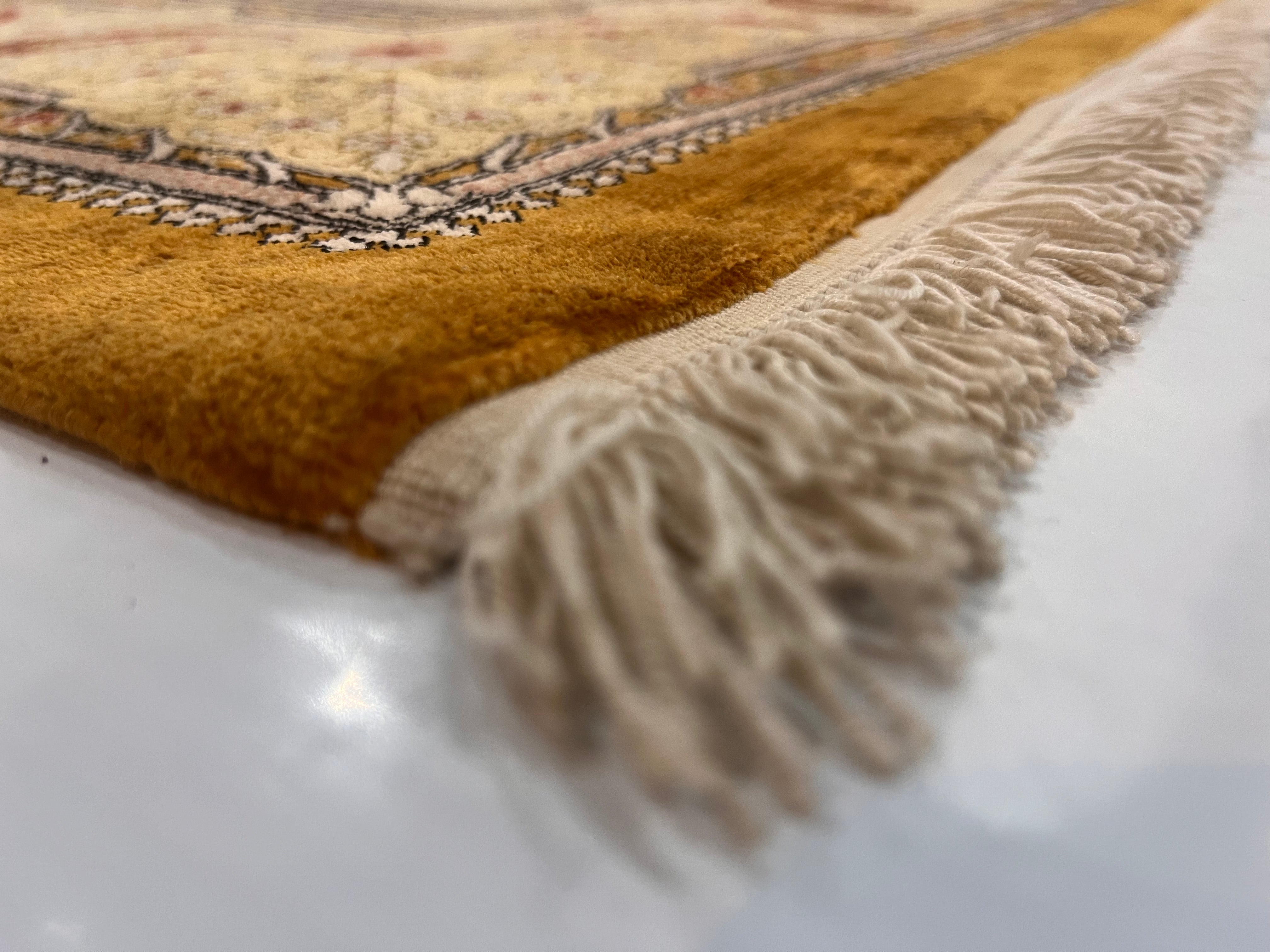 Extremely Fine Silk Qum Rug 6'7" x 9' 11"