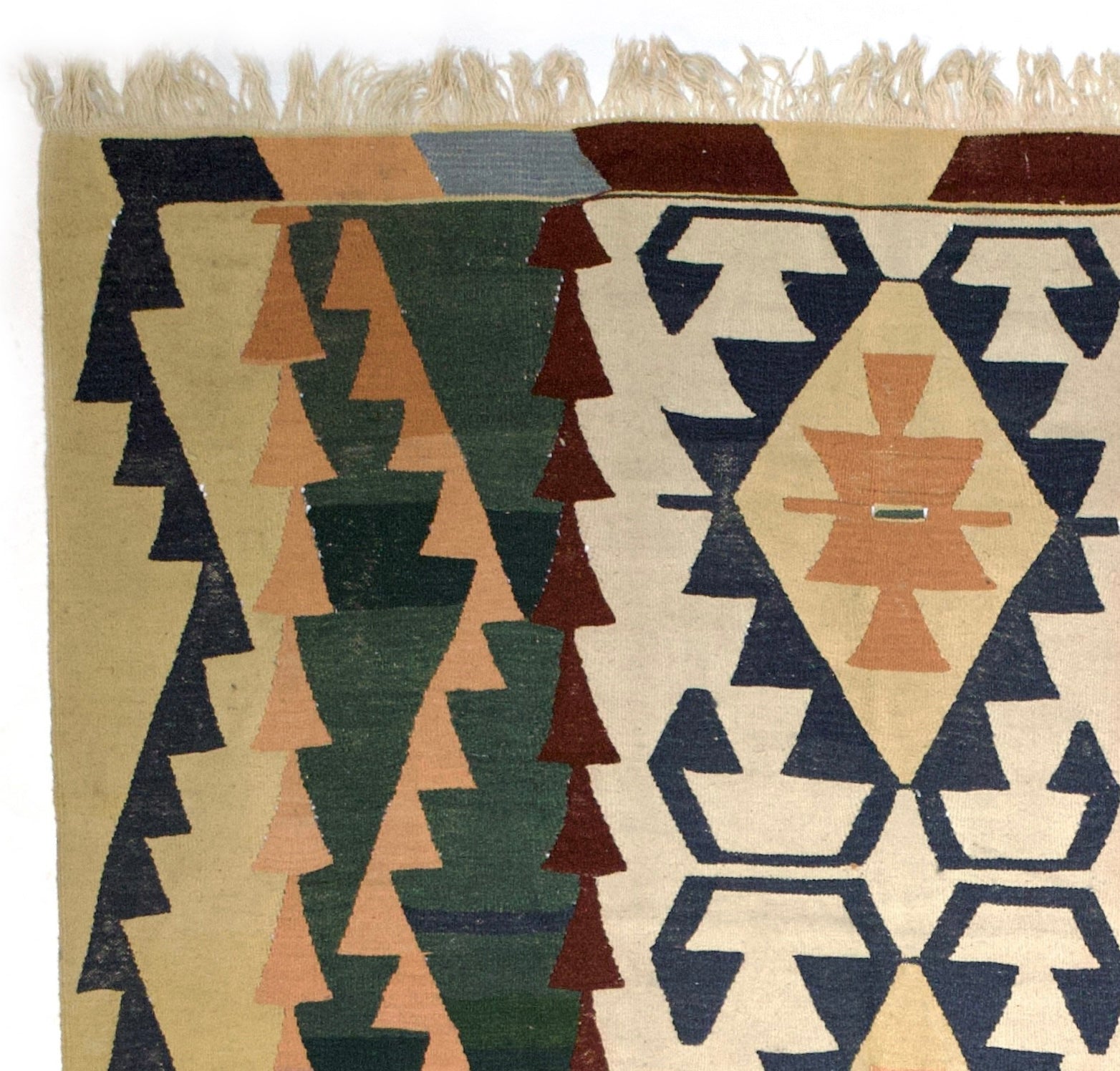 Antique Caucasian Kilim Rug 6' 4'' x 8' 3''