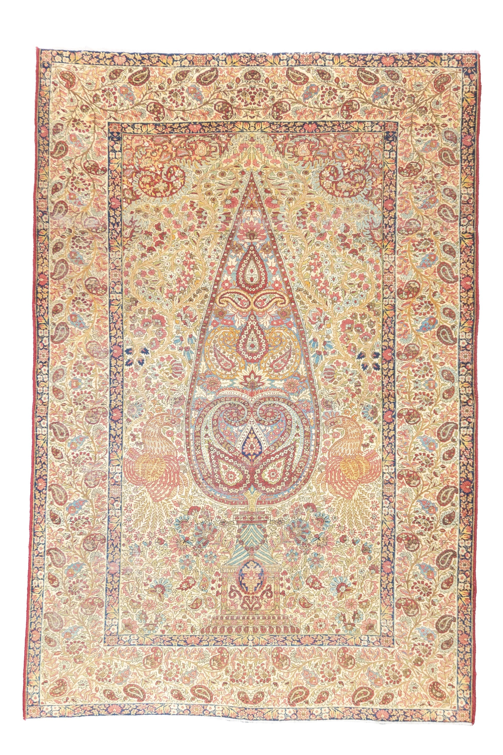 Antique Persian Lavar Kerman