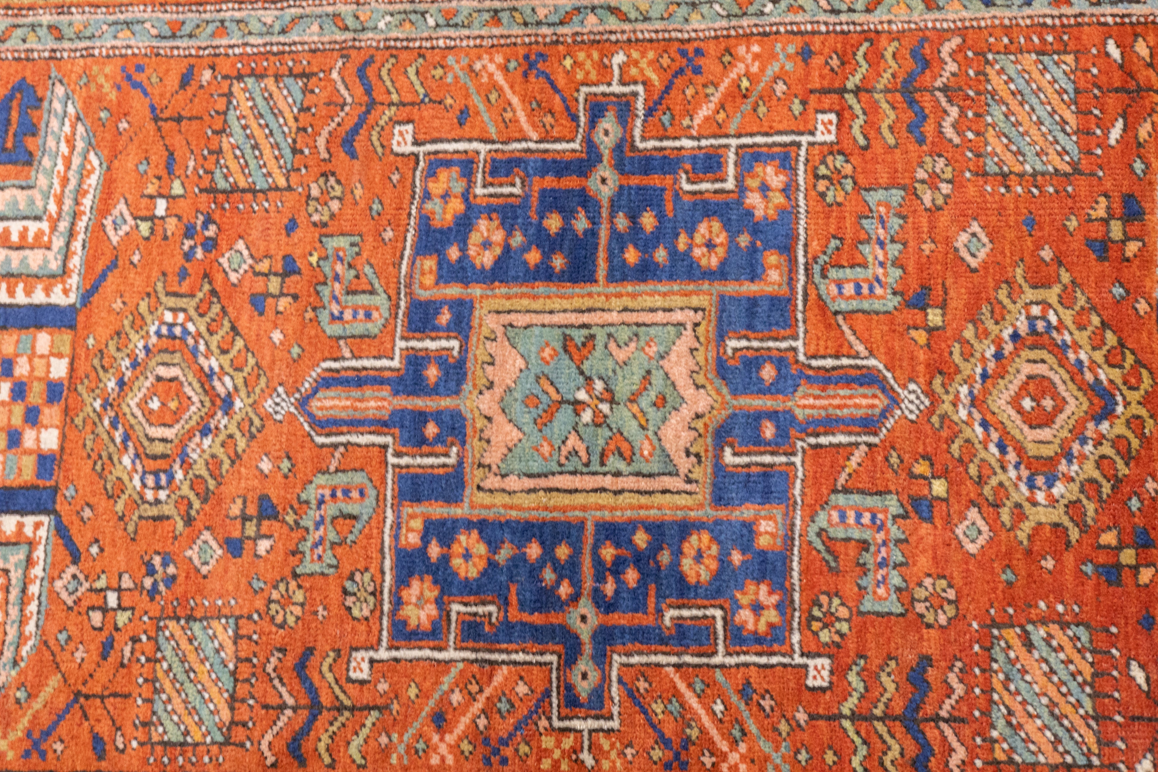 Antique Heriz Long Rug 3'0" x 10'0"