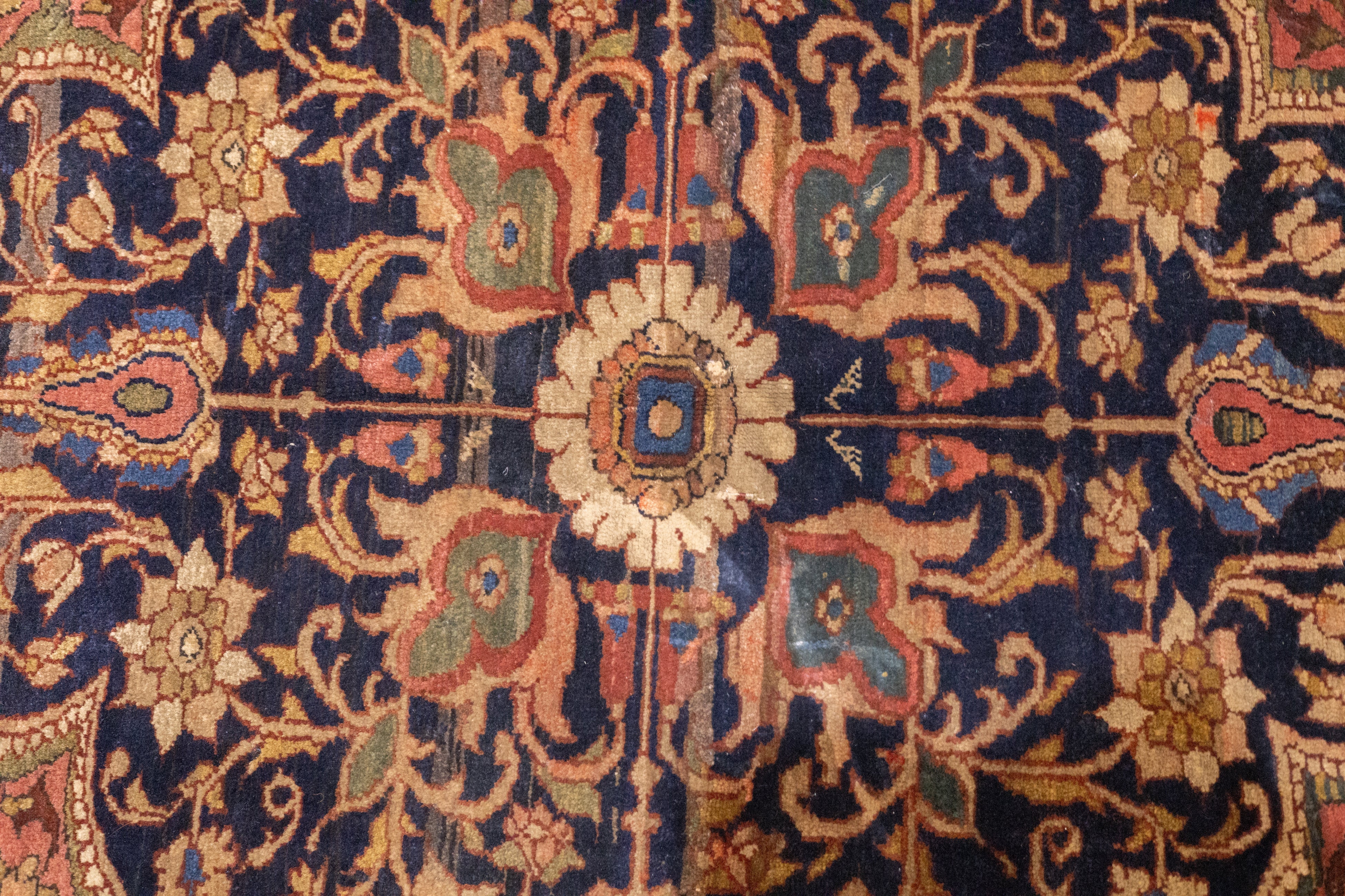 Antique Farahan Sarouk Rug 4'6'' x 6'7''