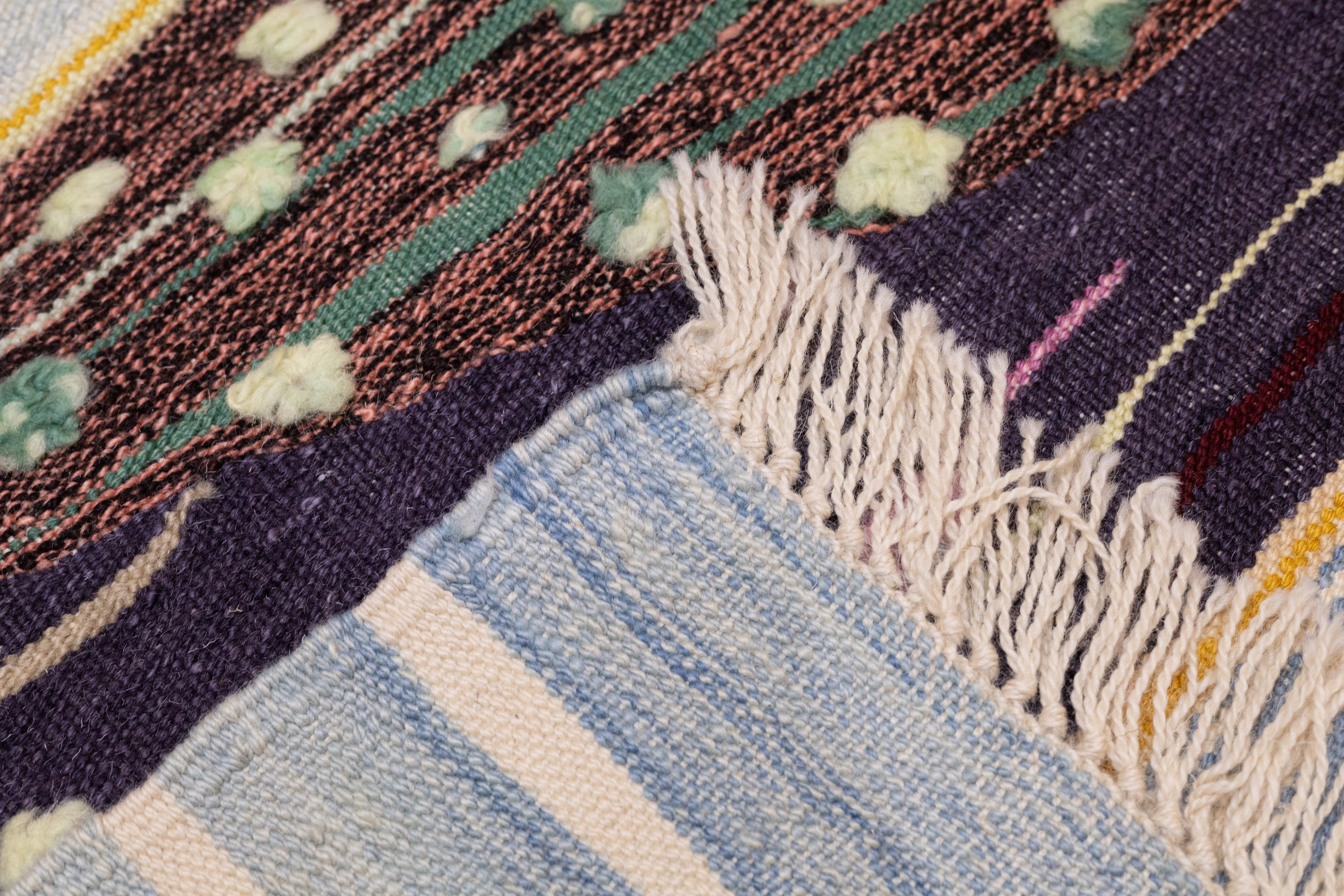 Fine Vintage Turkish Kilim Rug 4'0" x 6'3''