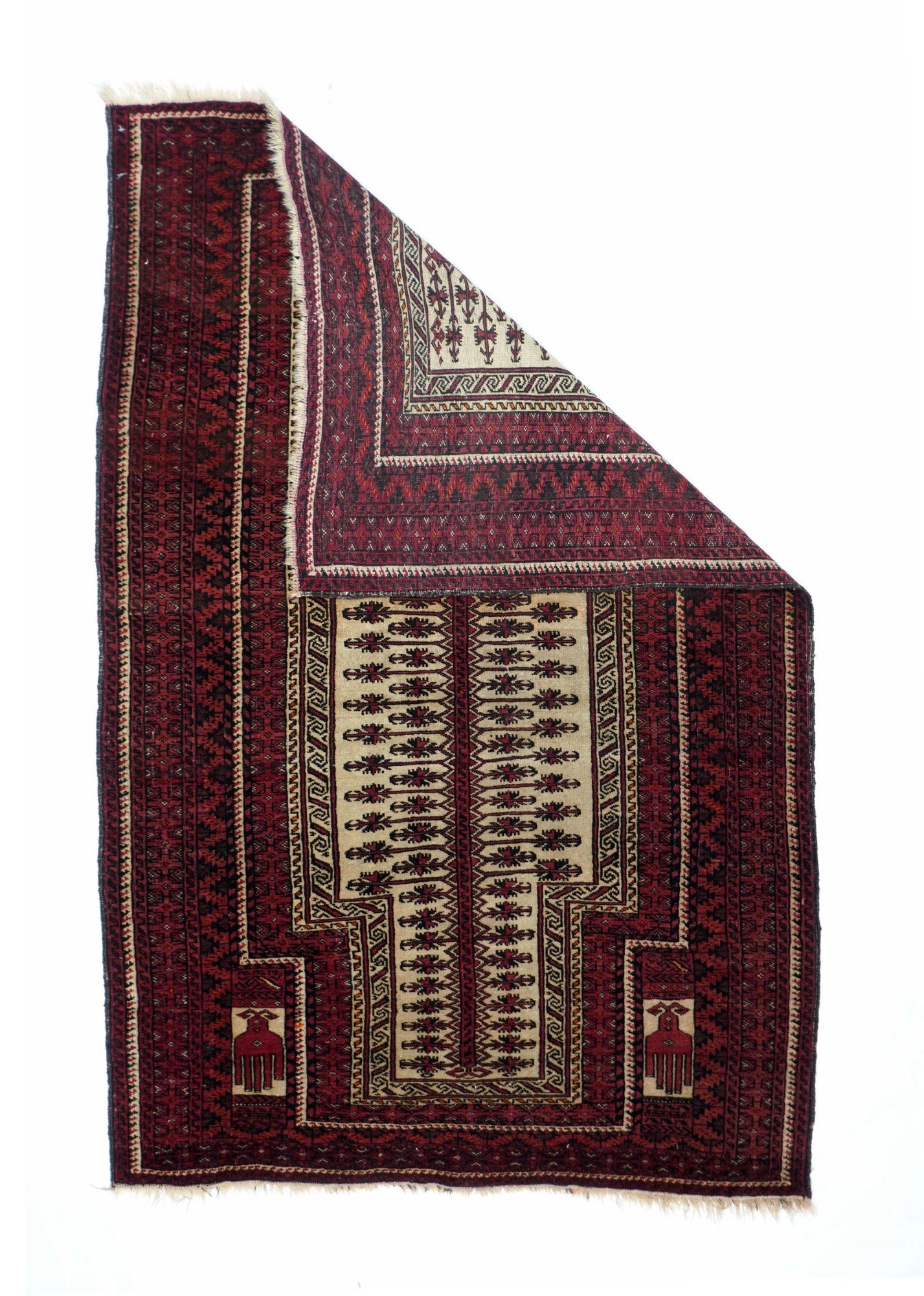 Antique Baluch Rug 3'3'' x 5'1''