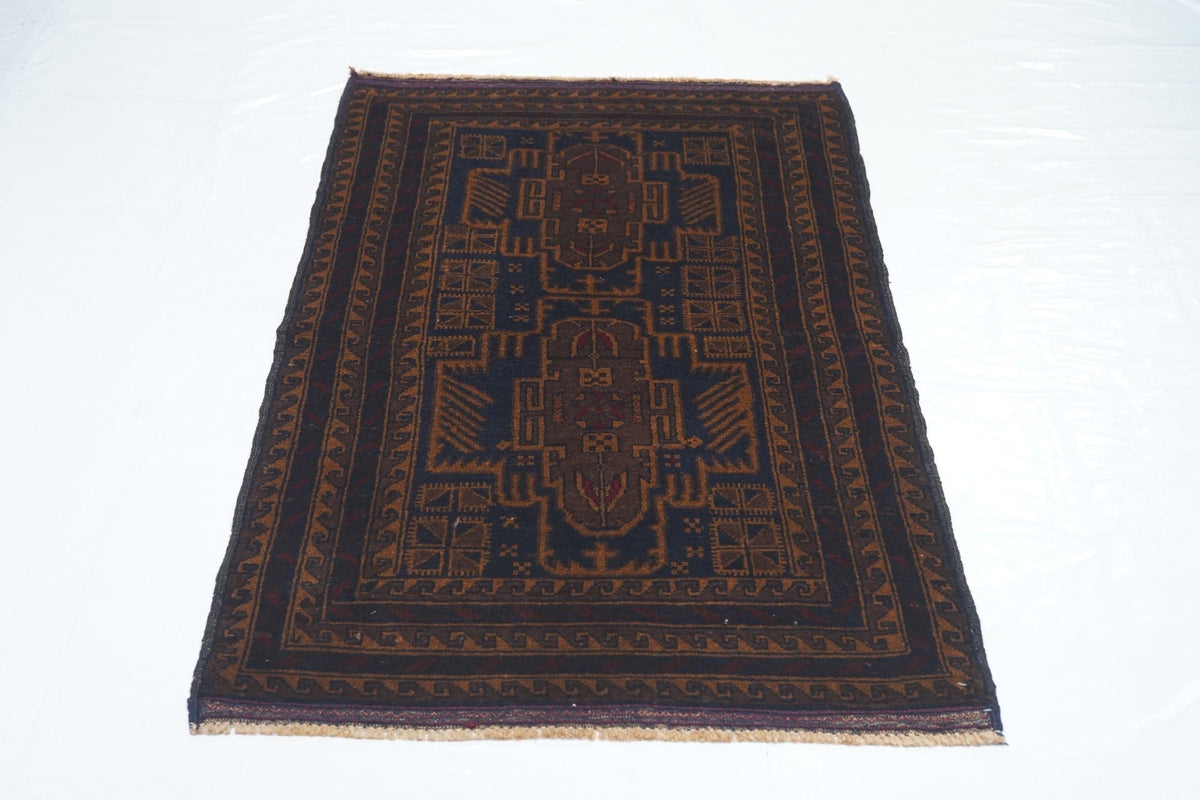 Vintage Baluch Rug 2'9'' x 4'2''