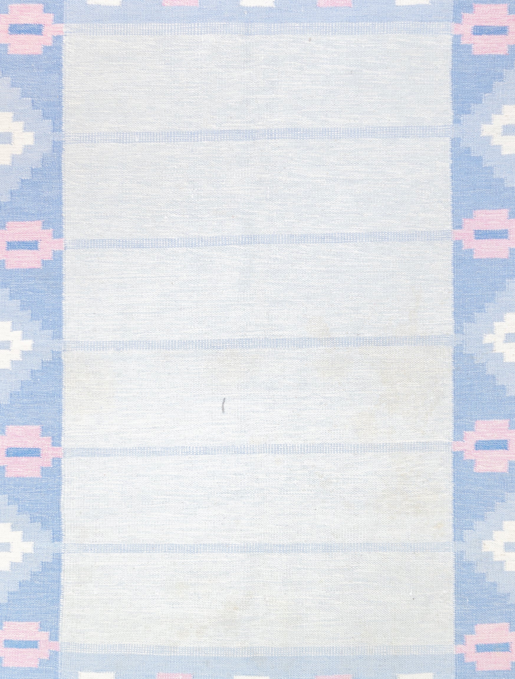 Fine Vintage Swedish kilim Flat Weave Wool Rug 5'8'' x 7'7''