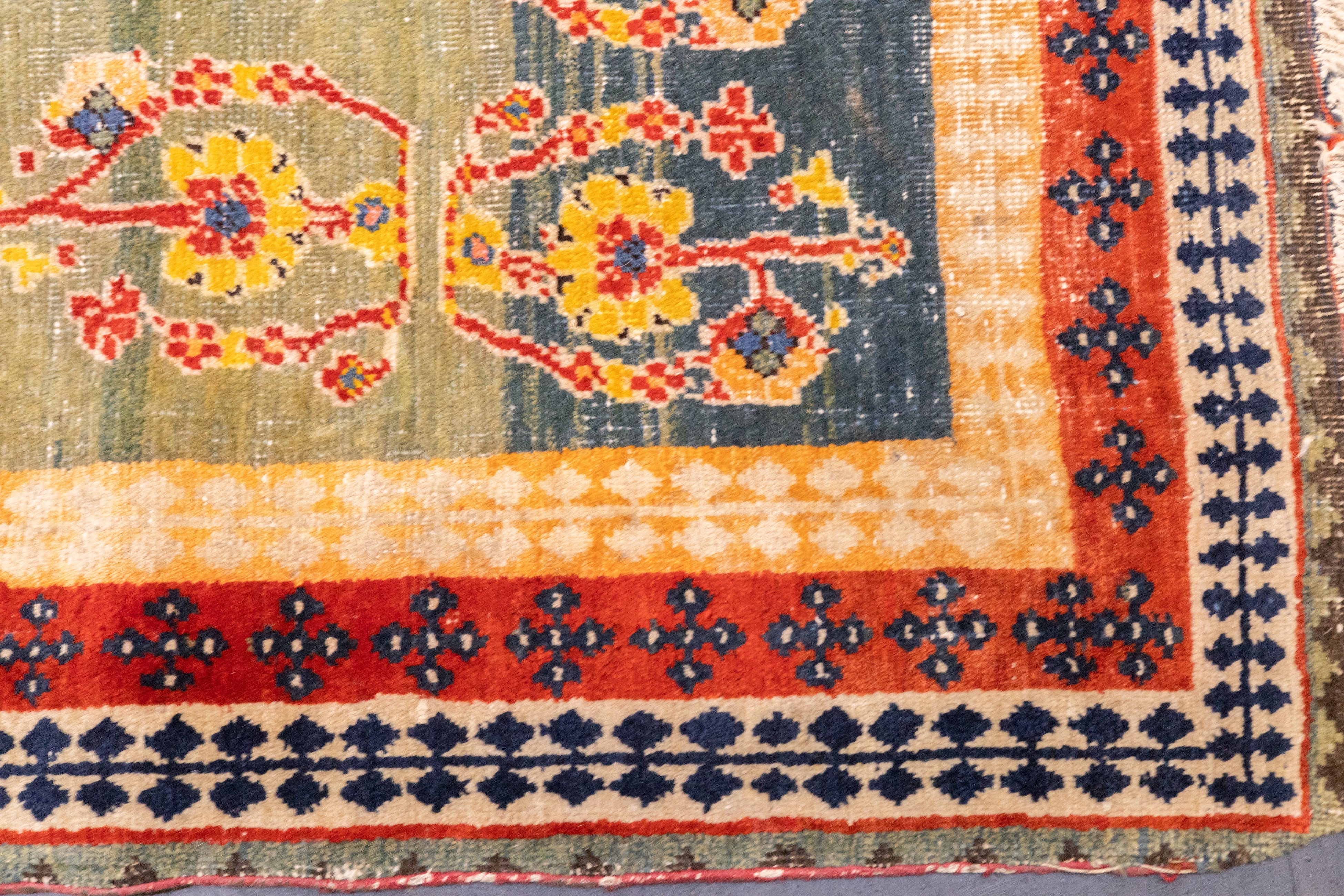 Vintage Gabbeh Rug 4'5'' x 6'4''