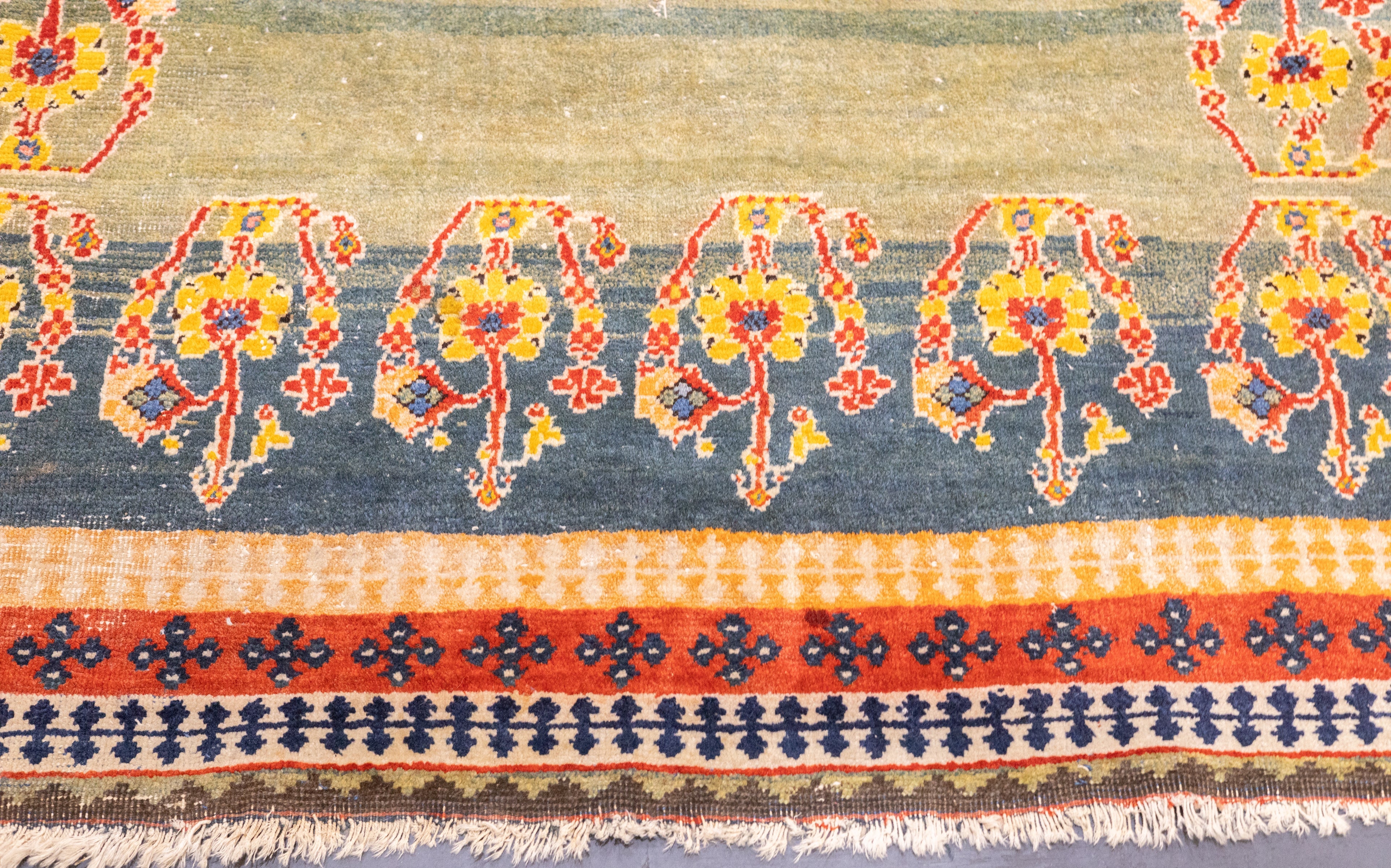 Vintage Gabbeh Rug 4'5'' x 6'4''