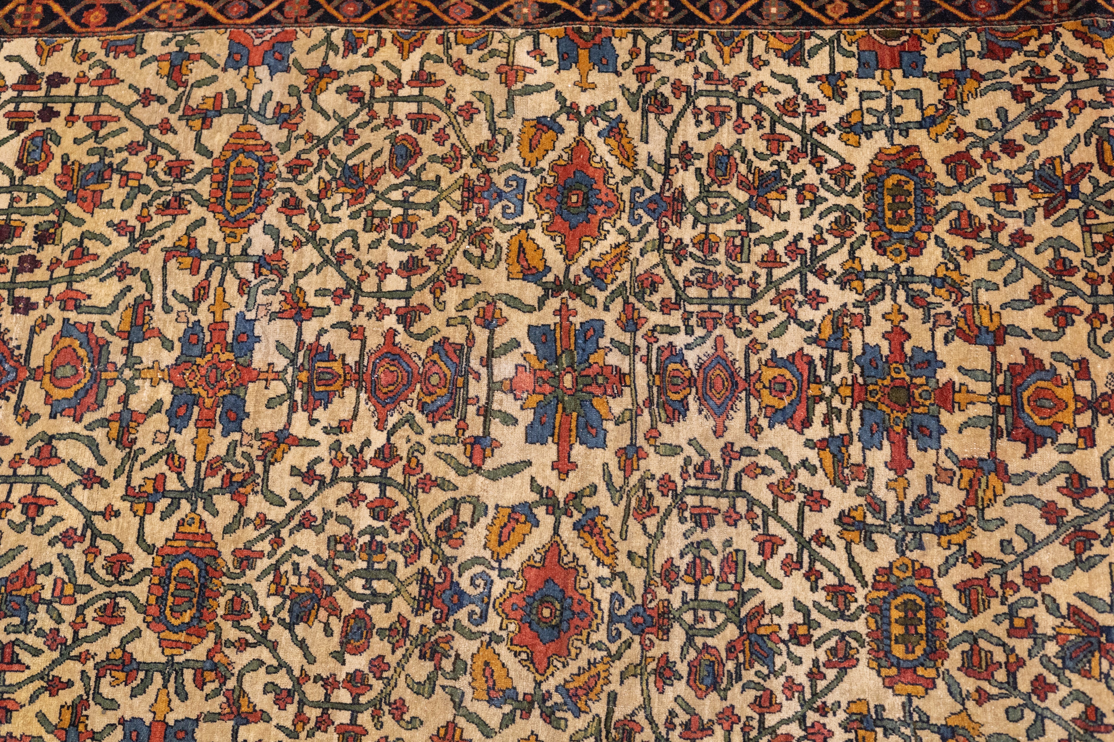 Antique Farahan Sarouk Rug 4'2'' x 6'6''