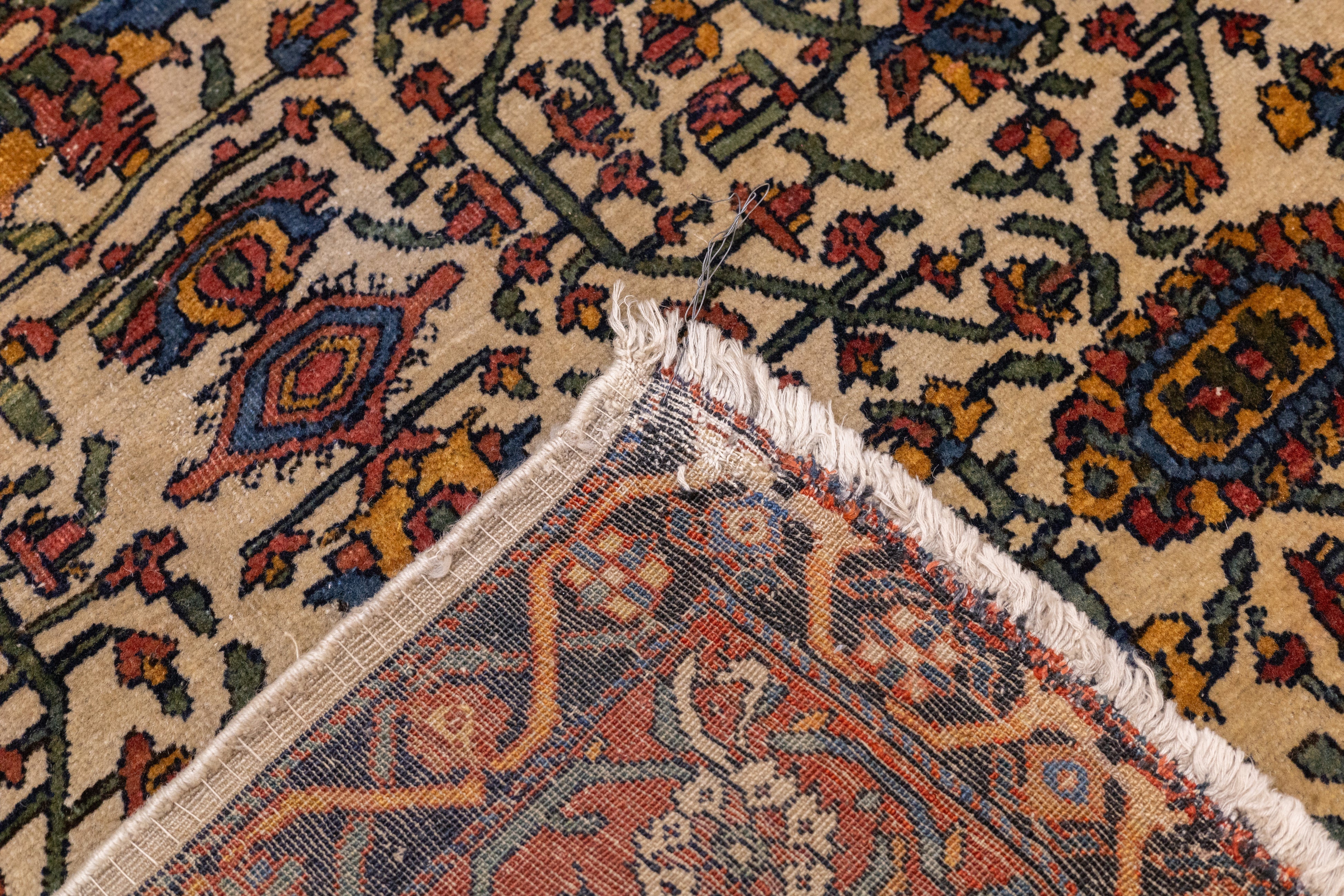 Antique Farahan Sarouk Rug 4'2'' x 6'6''