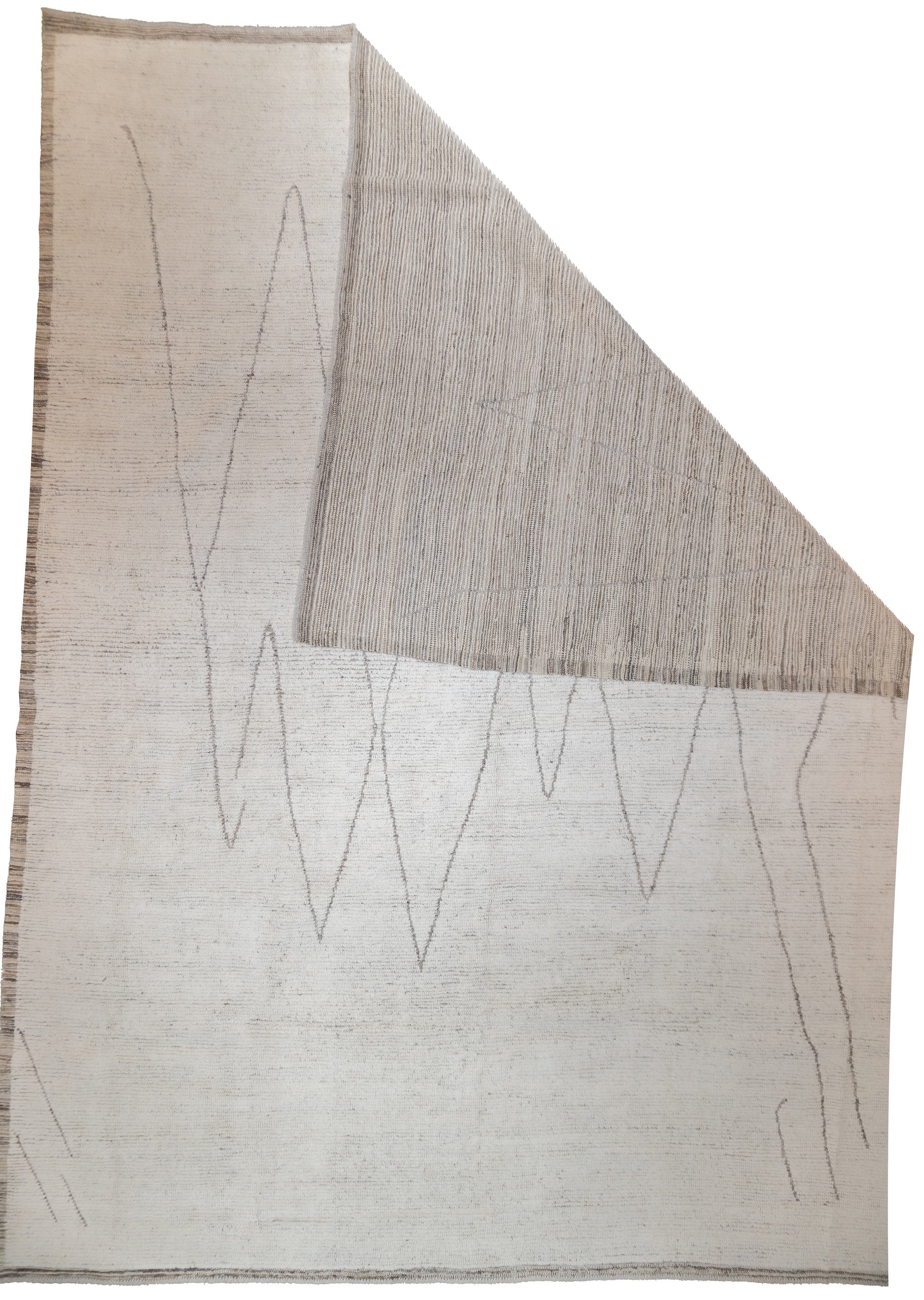 Fine Vintage Oushak Wool Rug 8'11'' x 11'9''